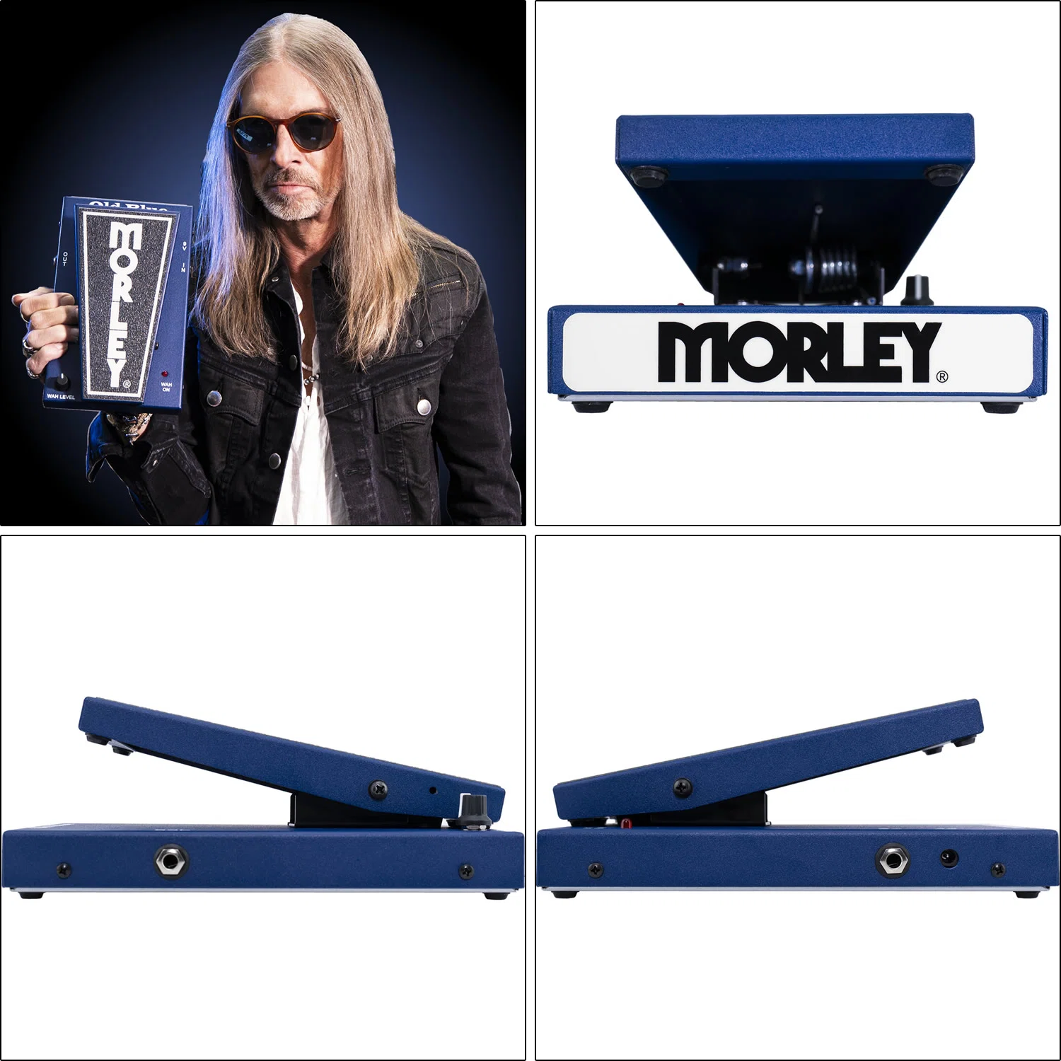 レックス・ブラウン・ワウペダル「MORLEY Rex Brown Old Blue Wah