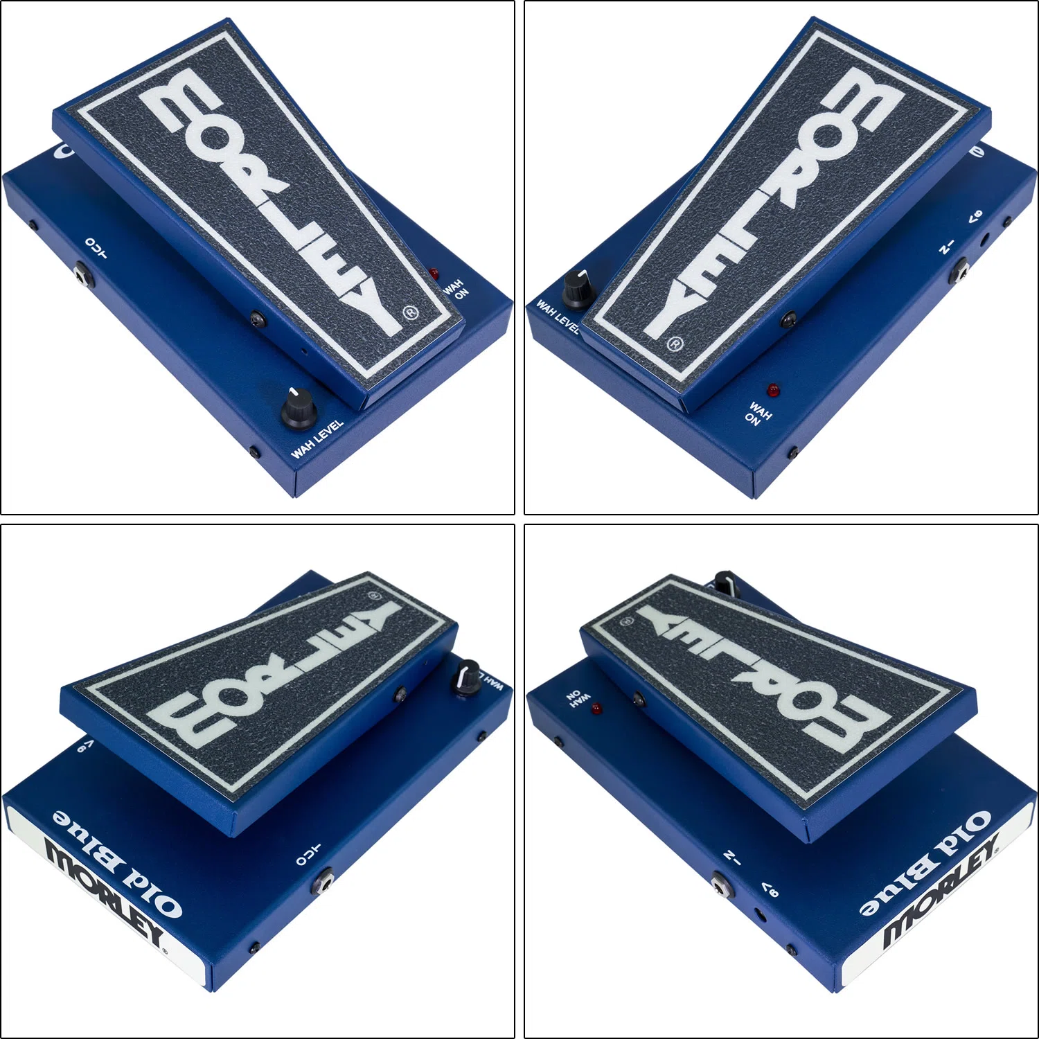 希少！名機BLUE COLOR WAH高級ハンドメイドワウ レックス・ブラウン・ワウペダル「MORLEY Rex Brown Old Blue Wah
