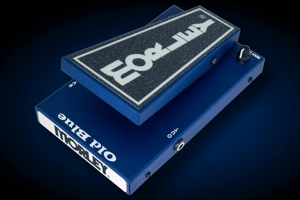 MORLEY ベースエフェクター 青 レックス・ブラウン・ワウペダル「MORLEY Rex Brown Old Blue