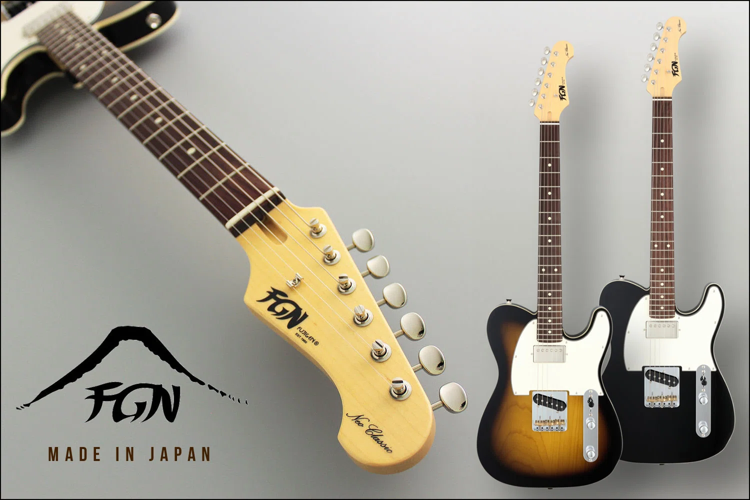 ラ*ト様 FGN Neo Classic NPB10MAH フジゲン ネオクラシ フジゲン・ネオクラシック・シリーズの上位モデル「NTE210RAH