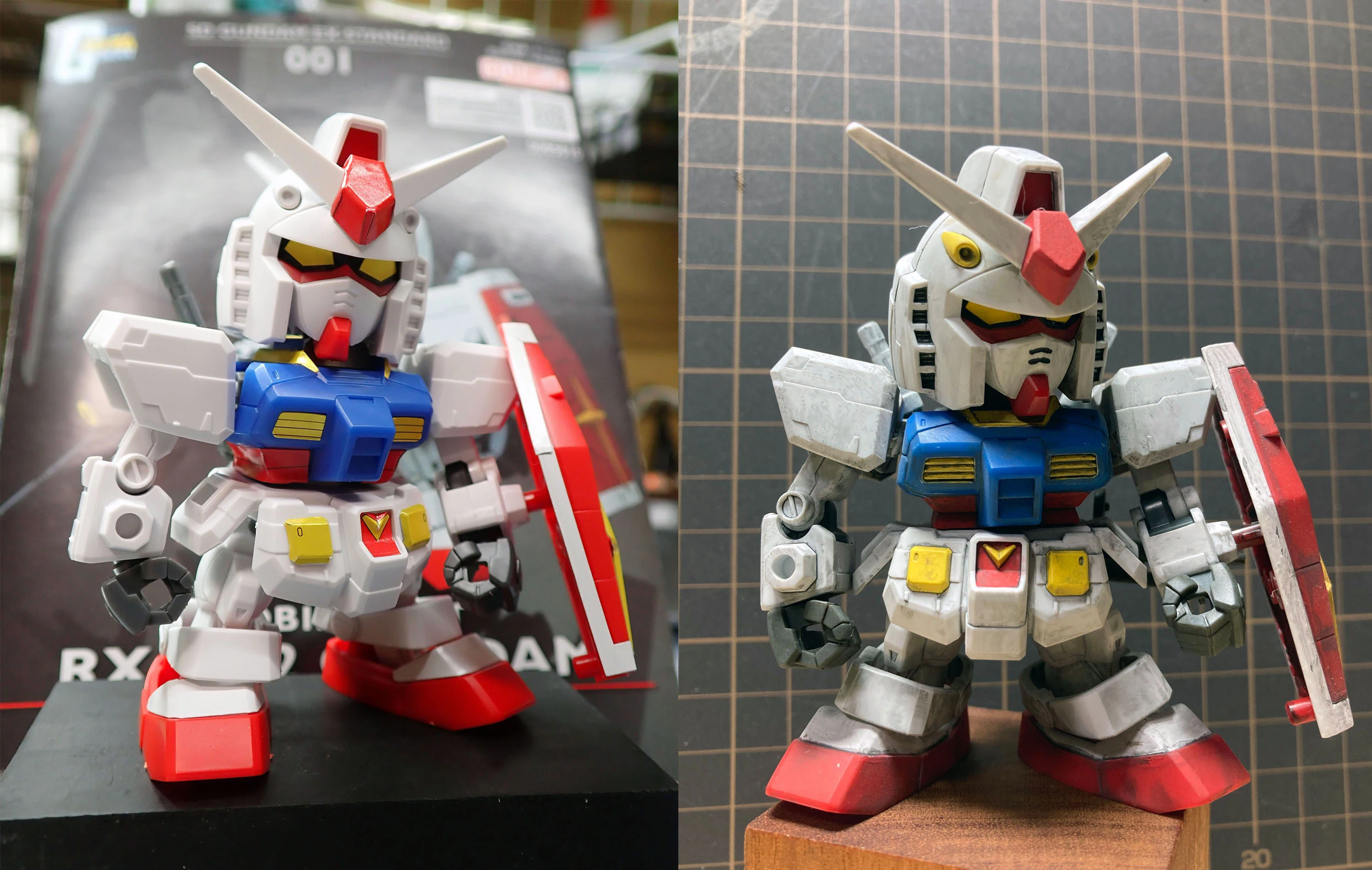 上手なことよりも、愛が試される：SDEX RX-78-2 ガンダム（完成編