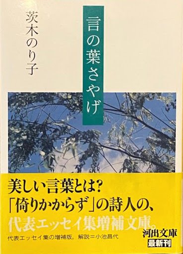 茨木のり子「自分の感受性くらい」｜俗語半解