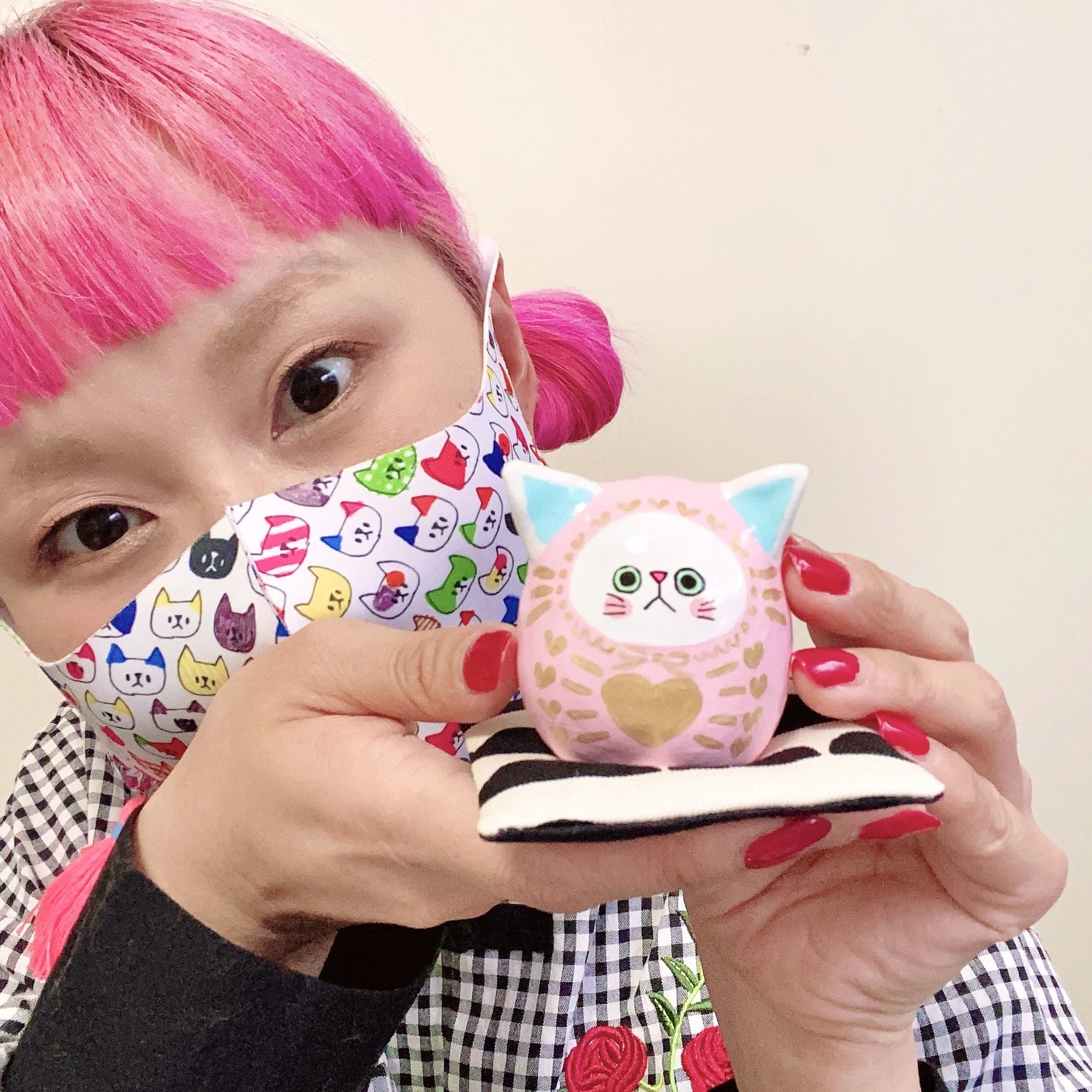 チャレンジ中】デザフェスで“招き猫猫”100匹並べたい｜megumix