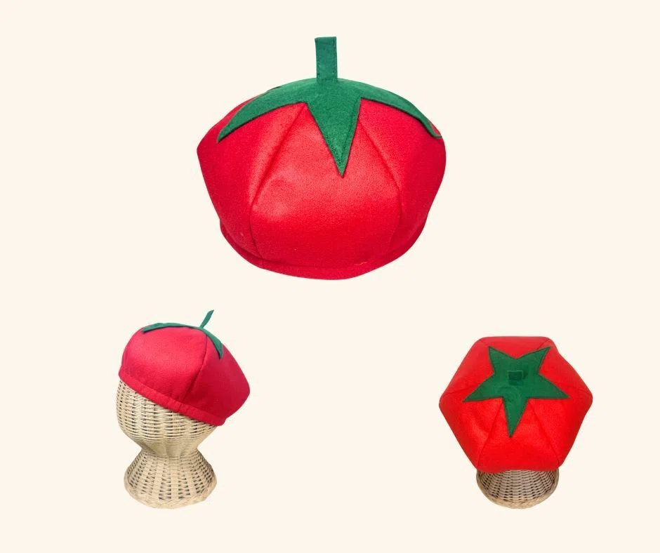 🍅園児発表会にぴったり！簡単かわいい「トマト帽子」のご紹介｜Lemon