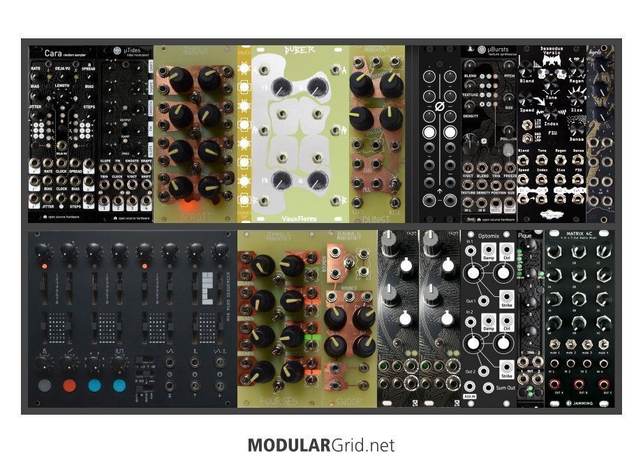 jamming MATRIX 4C ミキサー モジュラーシンセ 2024年に増えたモジュール。｜Z_Hyper