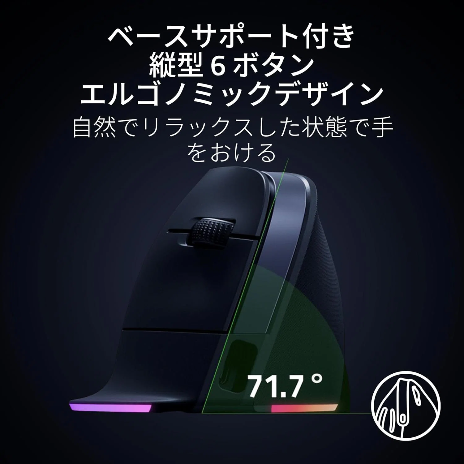 🖱️【新製品紹介】Razer「Pro Click V2 Vertical Edition」縦型で快適 🖱️【新製品紹介】Razer「Pro Click V2 Vertical Edition」縦型で快適