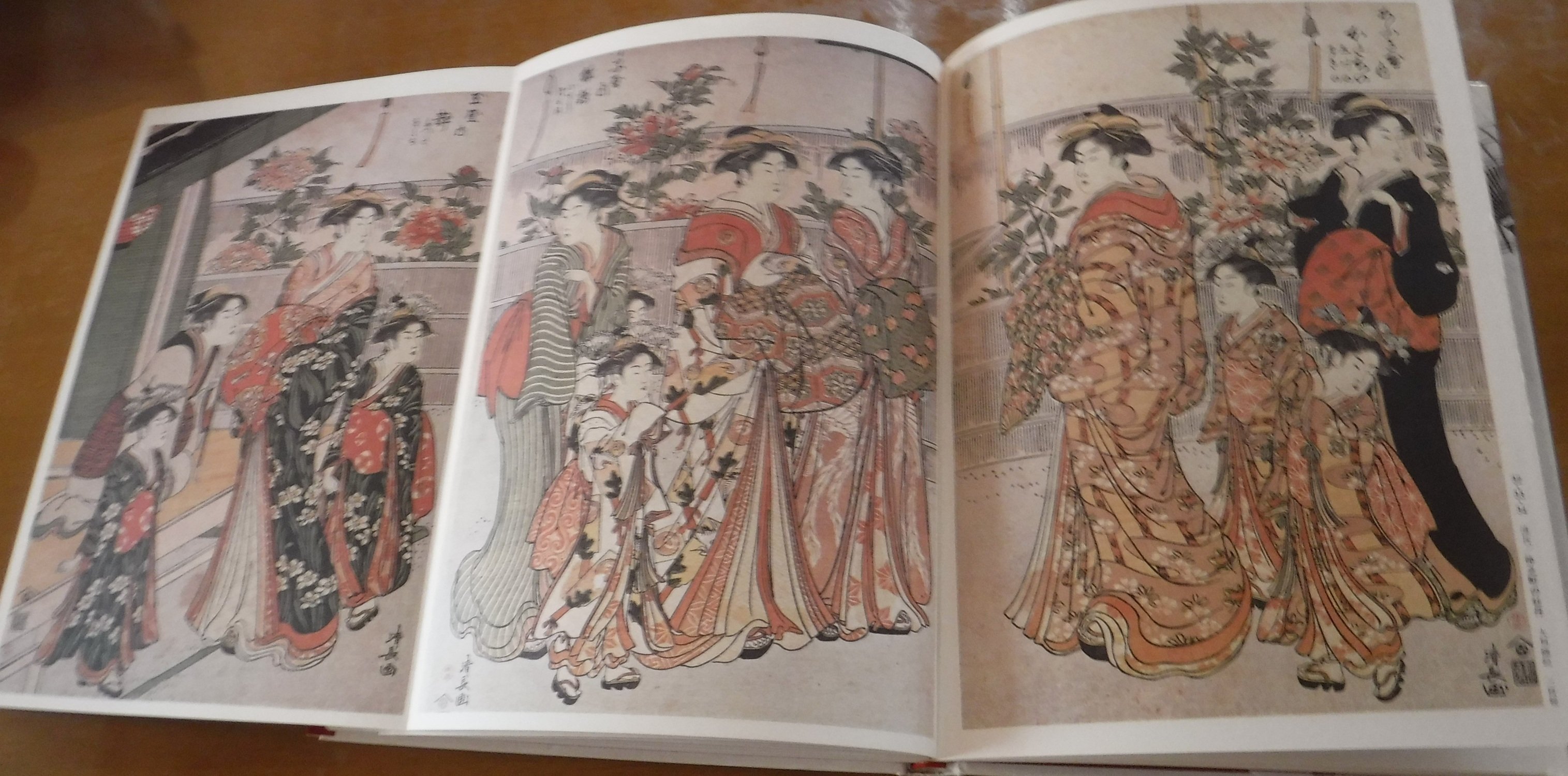 鳥居清長筆　風俗東乃錦　萩の庭　浮世絵　大英博物館　べらぼう 風俗東之錦・萩の庭 文化遺産オンライン