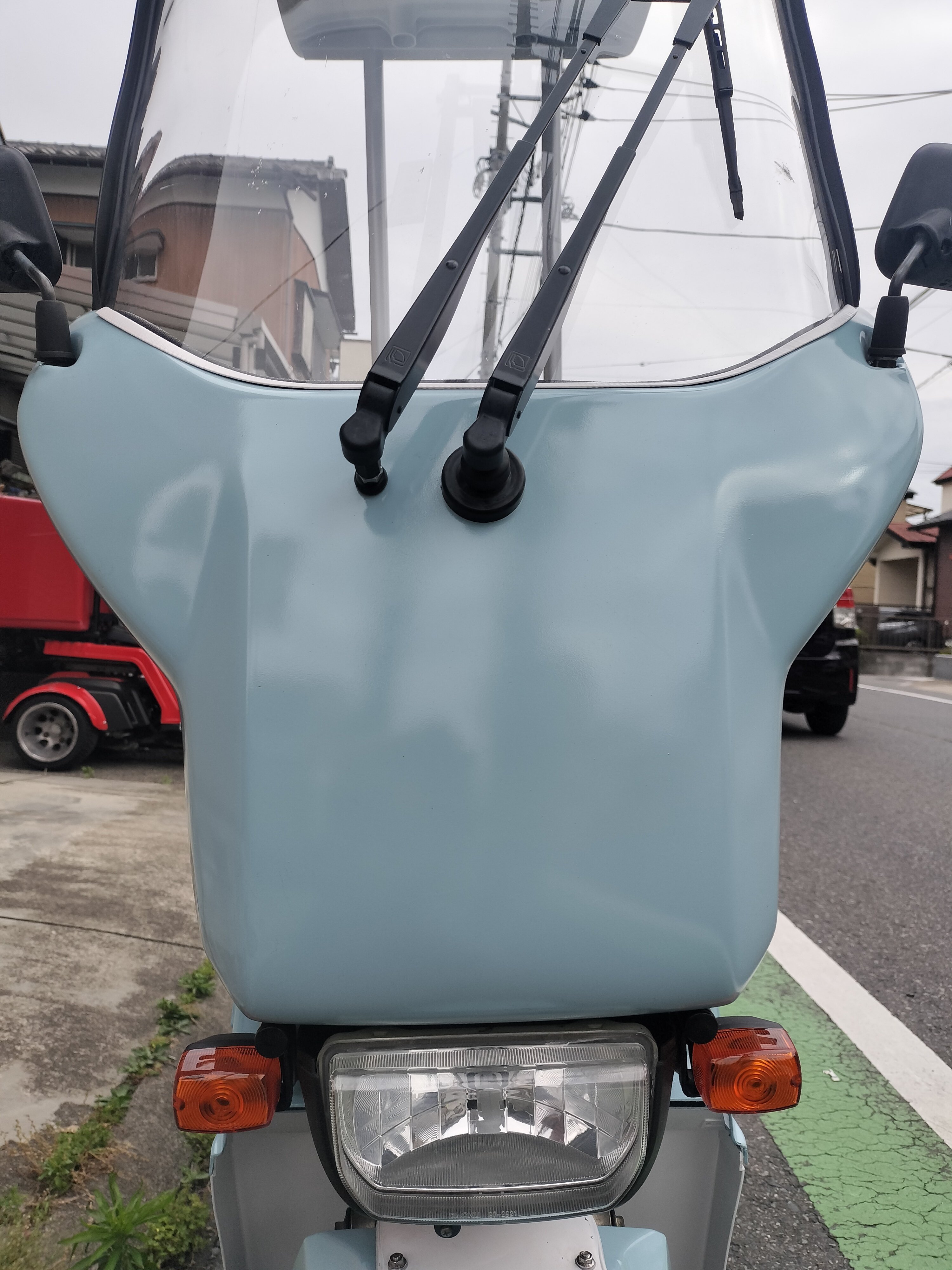 ジャイロX 青ナンバー エンジン内部新品交換済み ジャイロX 青ナンバー エンジン内部新品交換済み