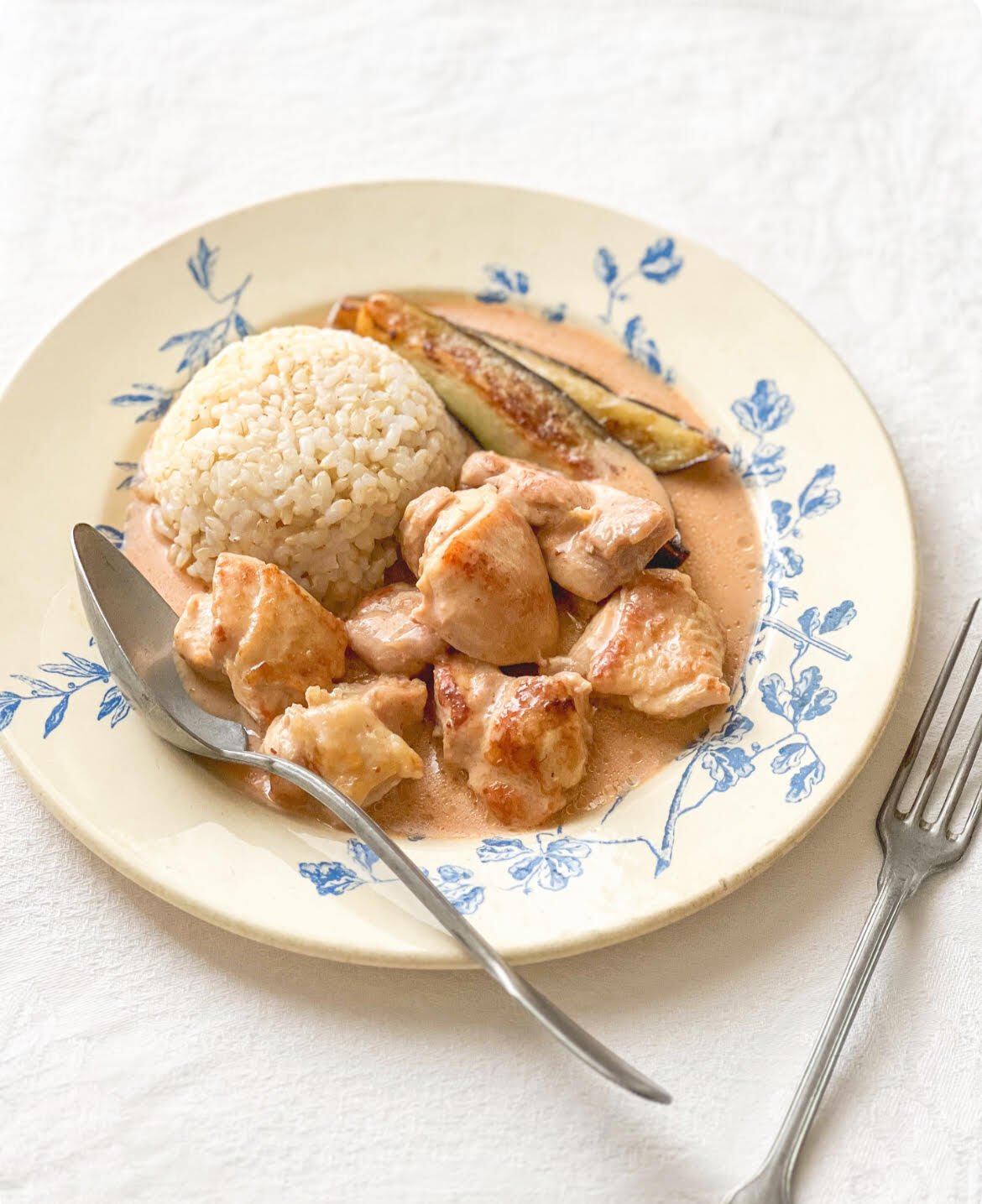 ワンパンワンプレート｜チキンの豆乳コチュジャン煮｜藤本早苗/さなえ