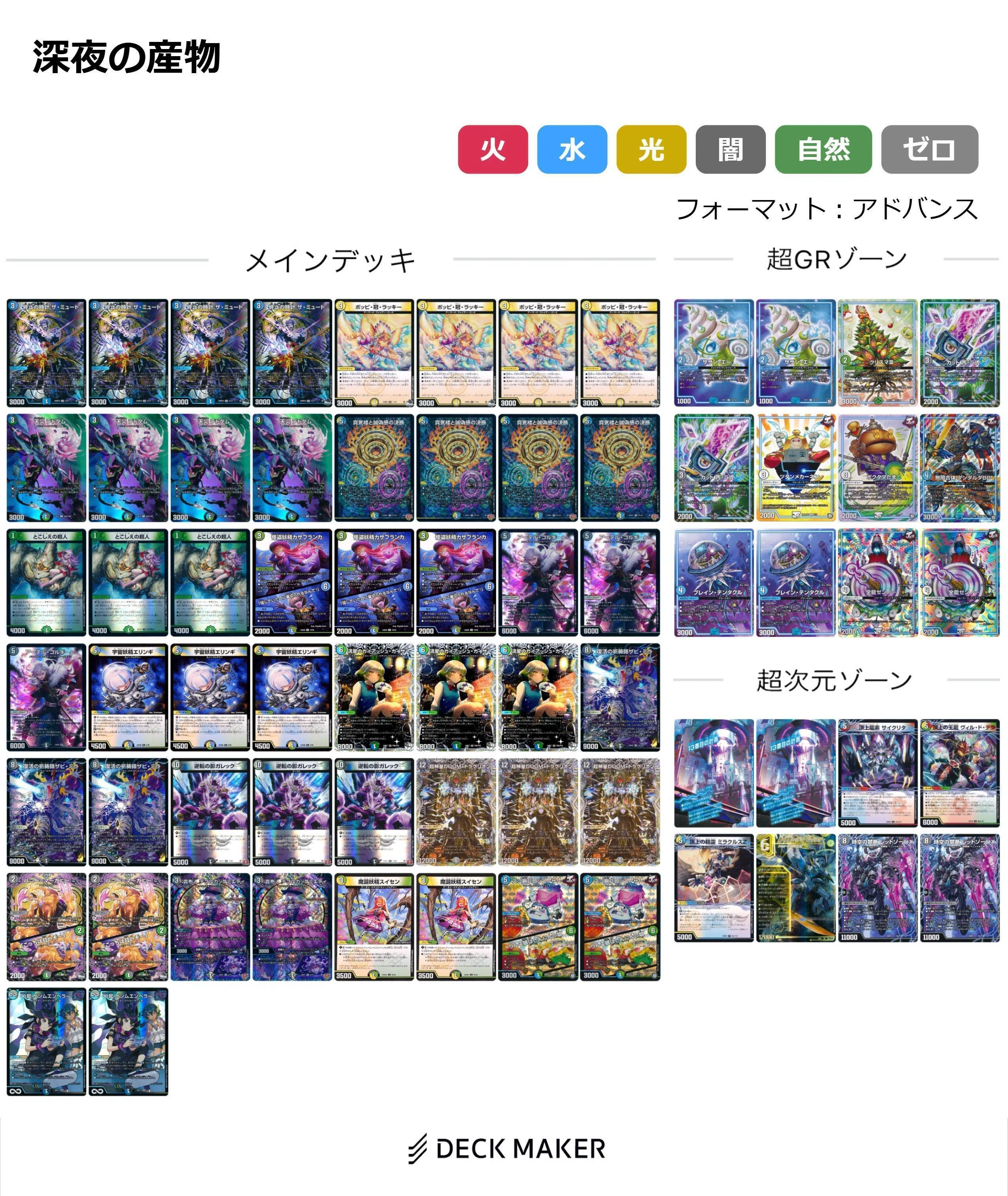 ペテンシーカウンターデッキ 4Cコントロール デッキ 蜃気楼3枚 オマケ付き GP使用】4cペテンシーDOOM調整録｜yaiyai