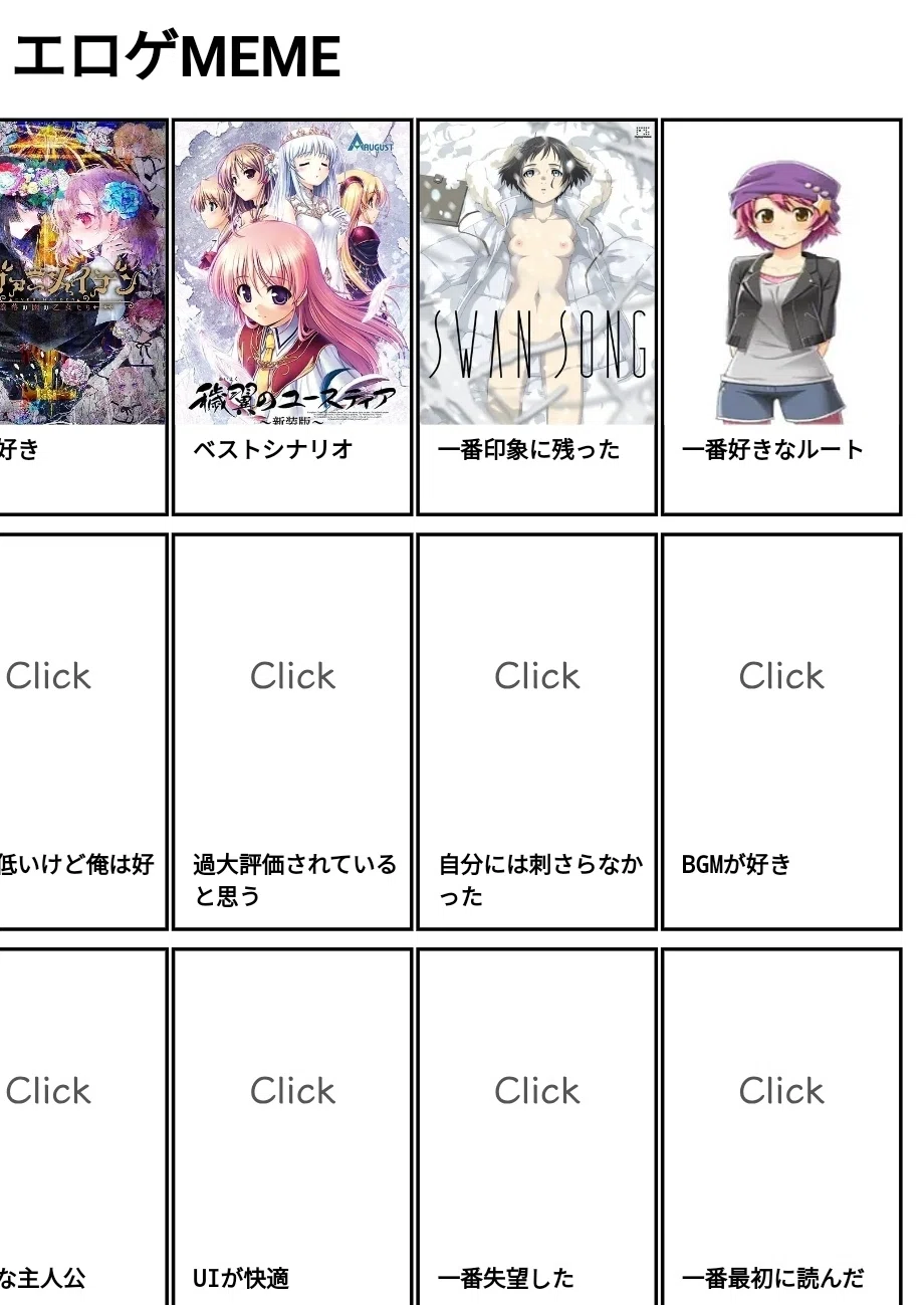 完全に乗り遅れたエロゲMEME作成RTA｜NoQ