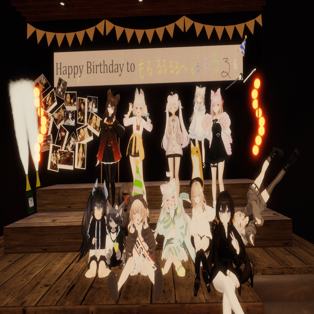 VRChat】HAPPY BIRTHDAY🎈｜Sonoty