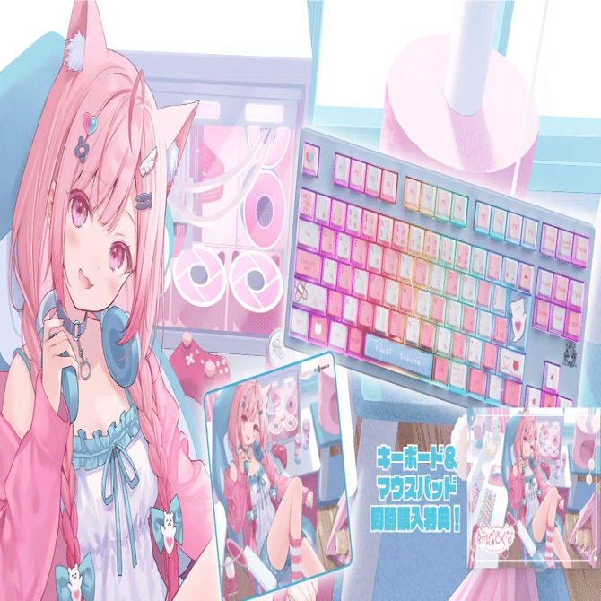 VTuber・結城さくなの推し活するならコレ！ 本人監修ゲーミング