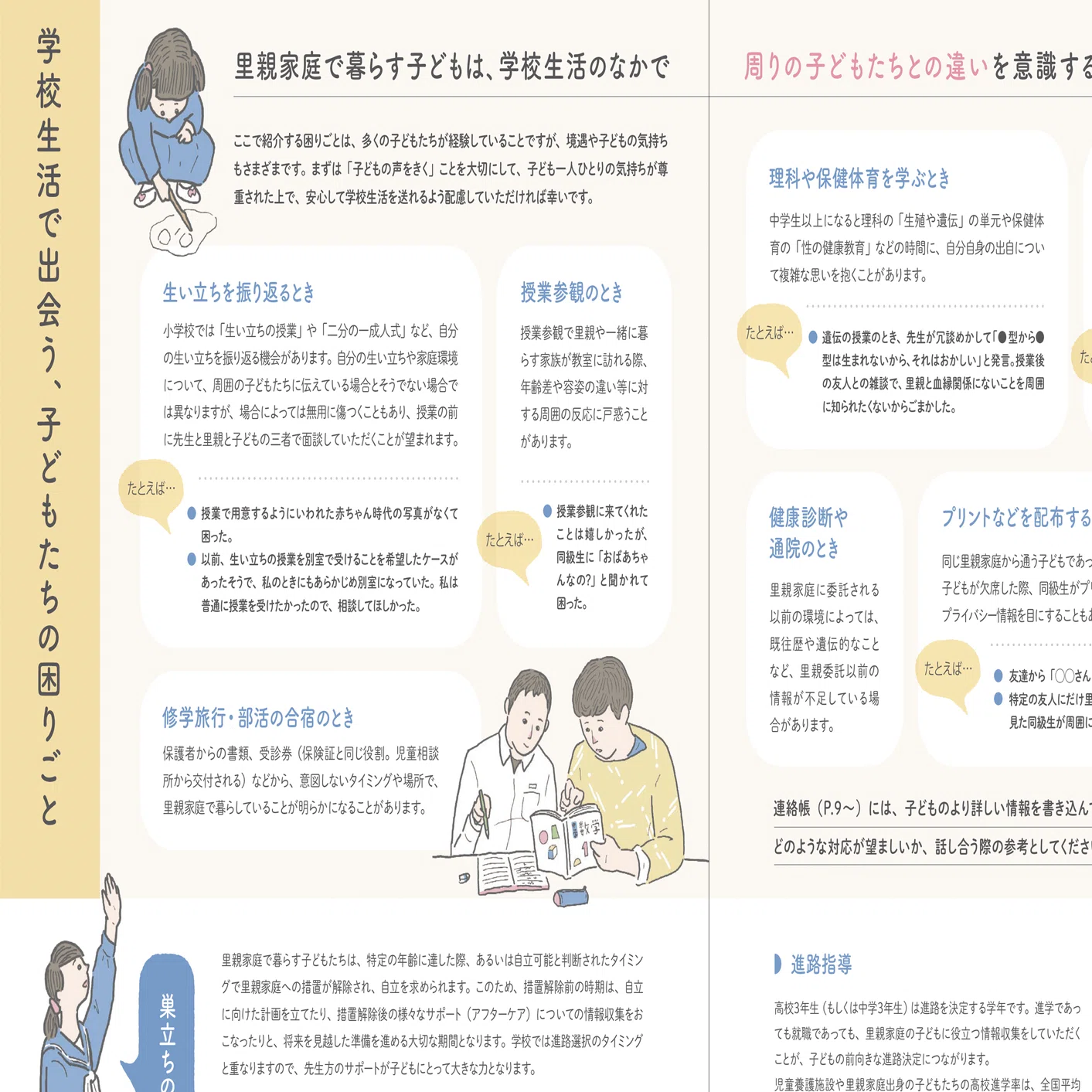 つながりの連絡帳」とは？ 〜里親のみなさんへ〜｜福祉とデザイン 
