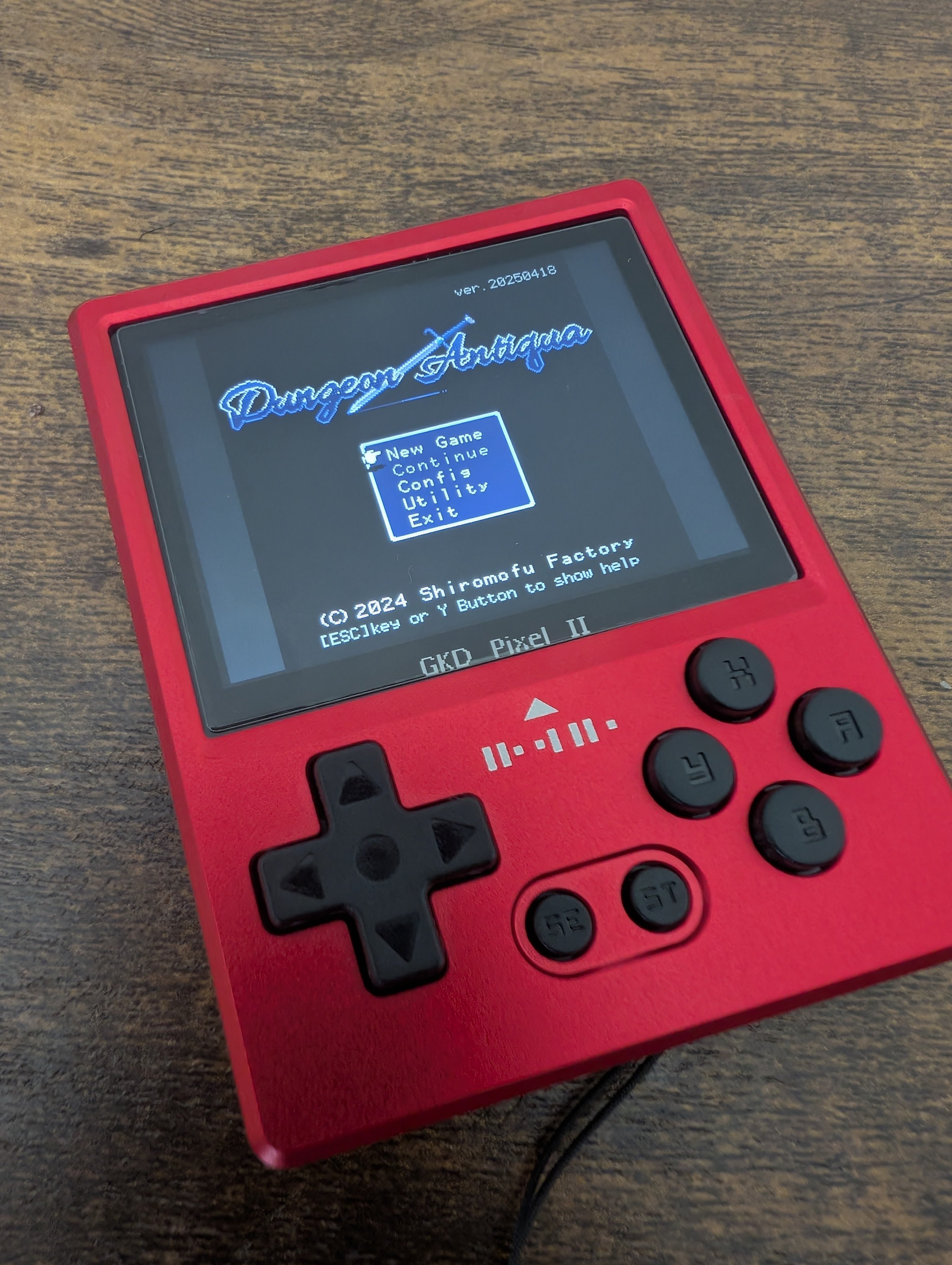 GKDPixel2 CFW ROGUEOS 主な機能紹介と適応方法｜きゅーさん