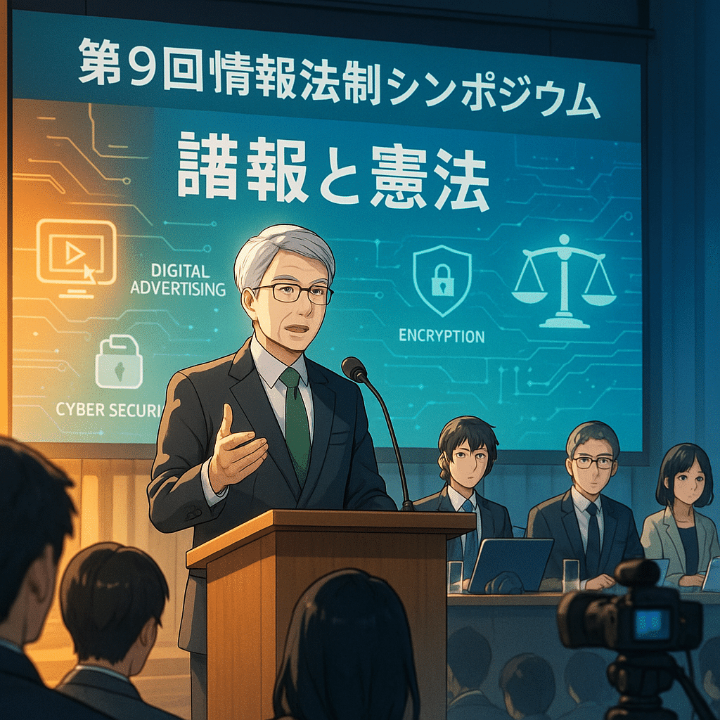 告知】6月4日、第9回情報法制シンポジウム開催＆懇親会の