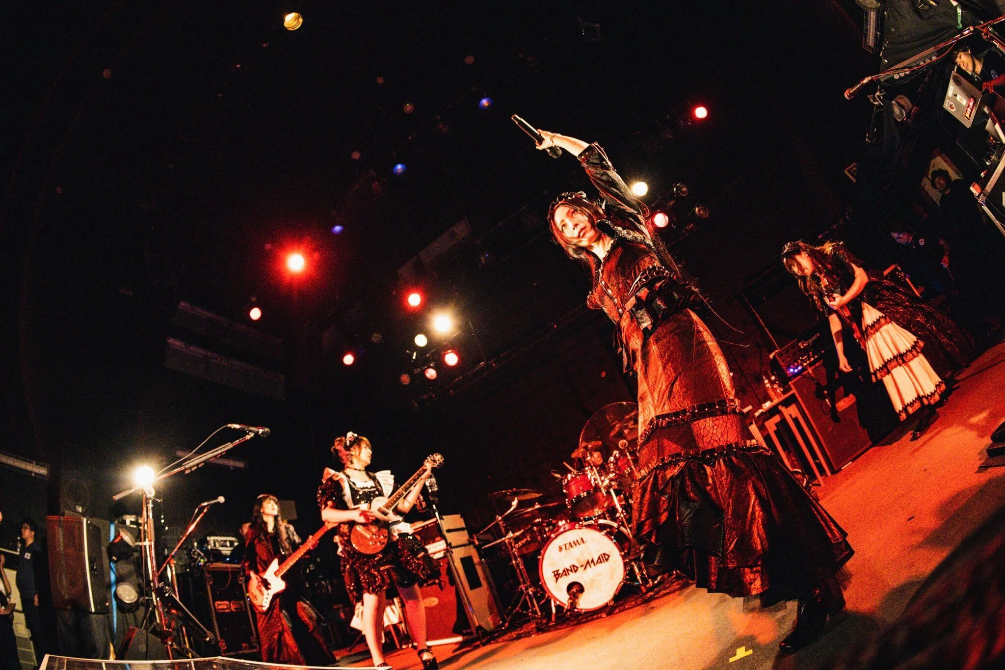 プライベートは何気に初めてだった浜松で観た、BAND-MAIDのお給仕は