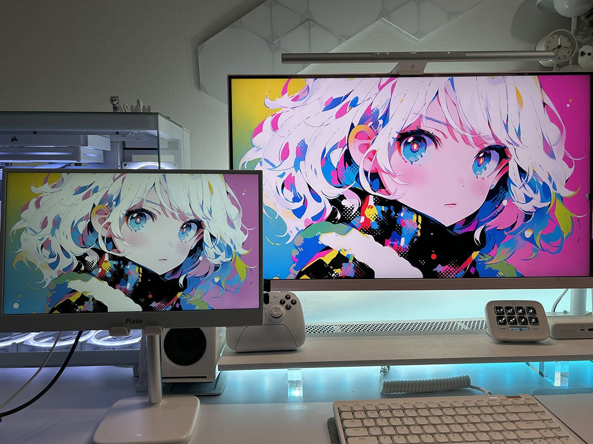 Pixio ホワイト モニター ヘッドホン付き Amazon.co.jp: Pixio PXTS1WH ディスプレイボード ホワイト 幅30