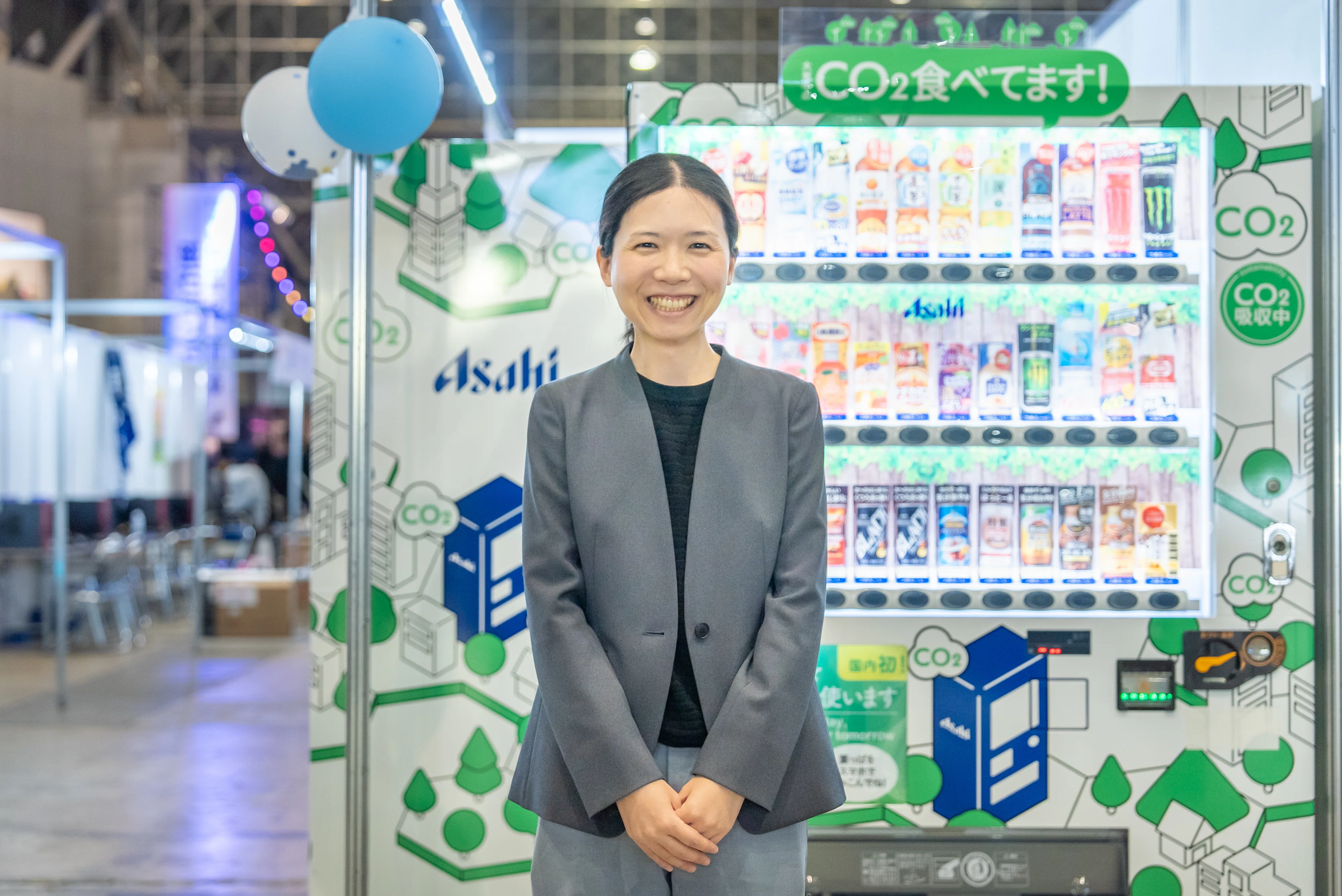 N高グループ文化祭出展の裏側に密着！「CO2を食べる自販機」で未来の