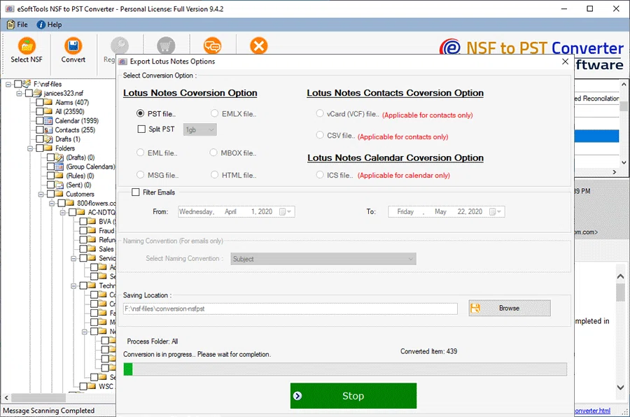 Lotus Notes の連絡先を vCard にエクスポートする方法 プロのヒント