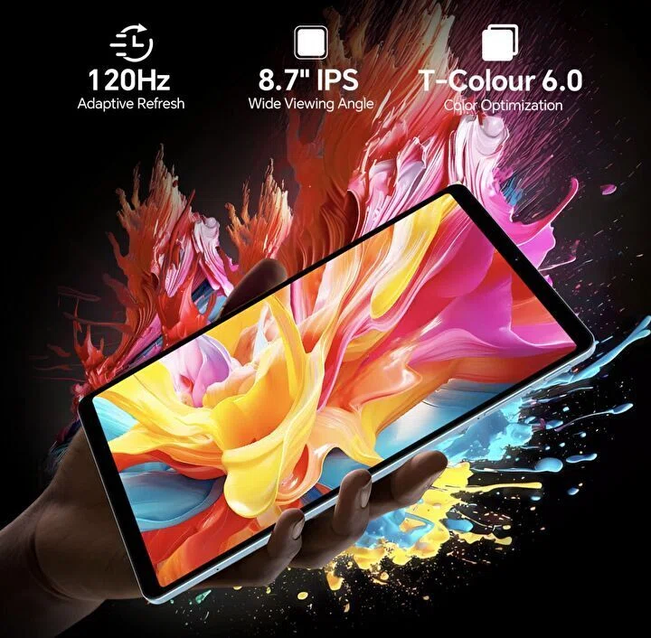 TECLAST T50 Mini、Helio G99を搭載の8.7型ダブレットのスペック、約17