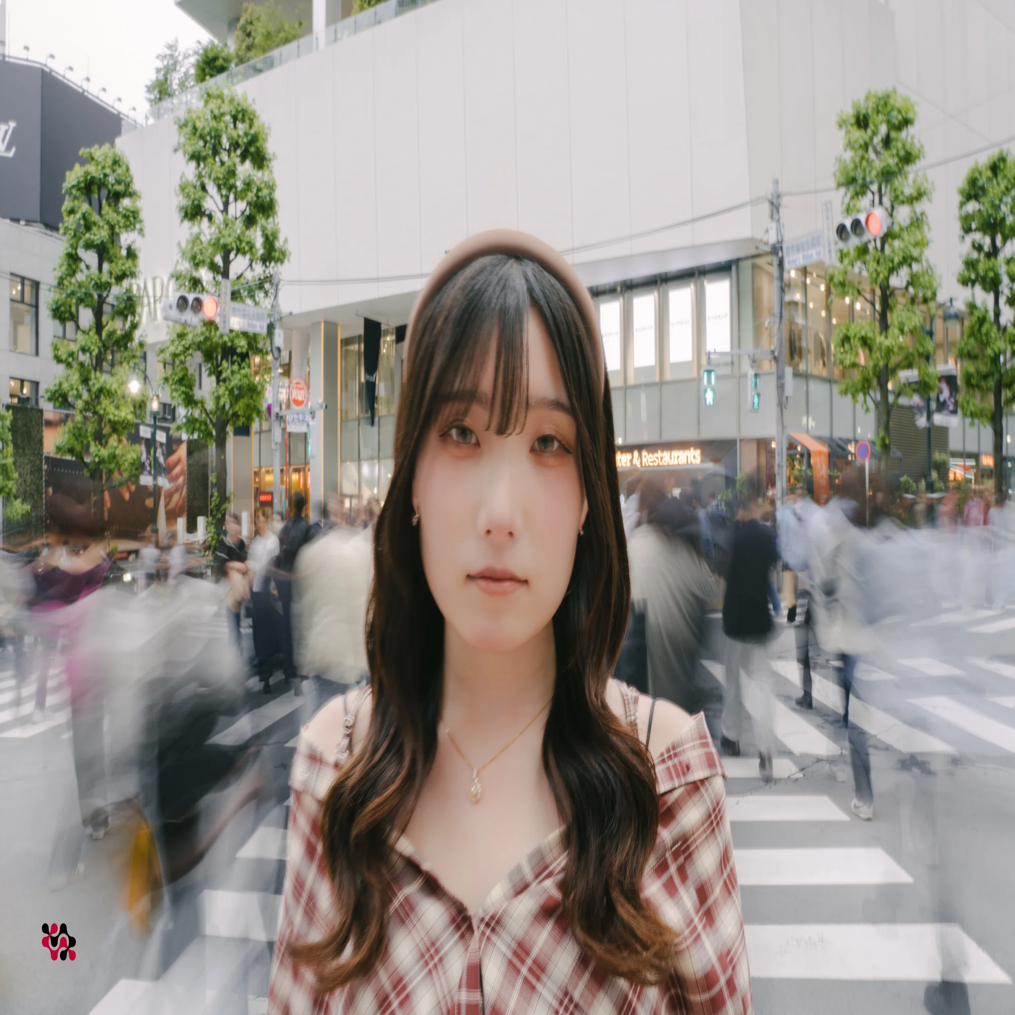 滾る感情を吐き出す（ポートレート撮影 作例の紹介）その31＠某繁華街 