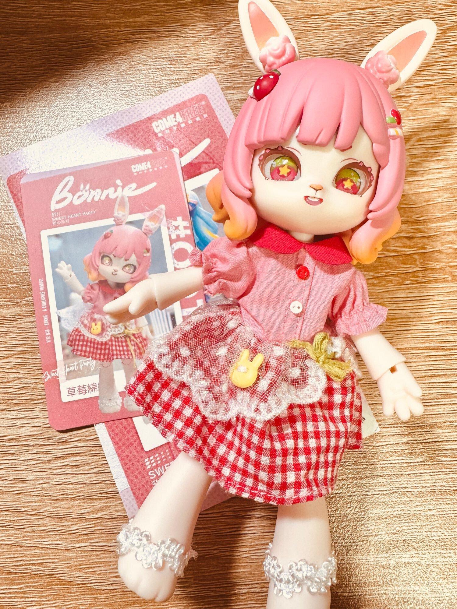 Bonnie ブラインドボックス人形フィギュア、1/12 BJD 人形 OB11