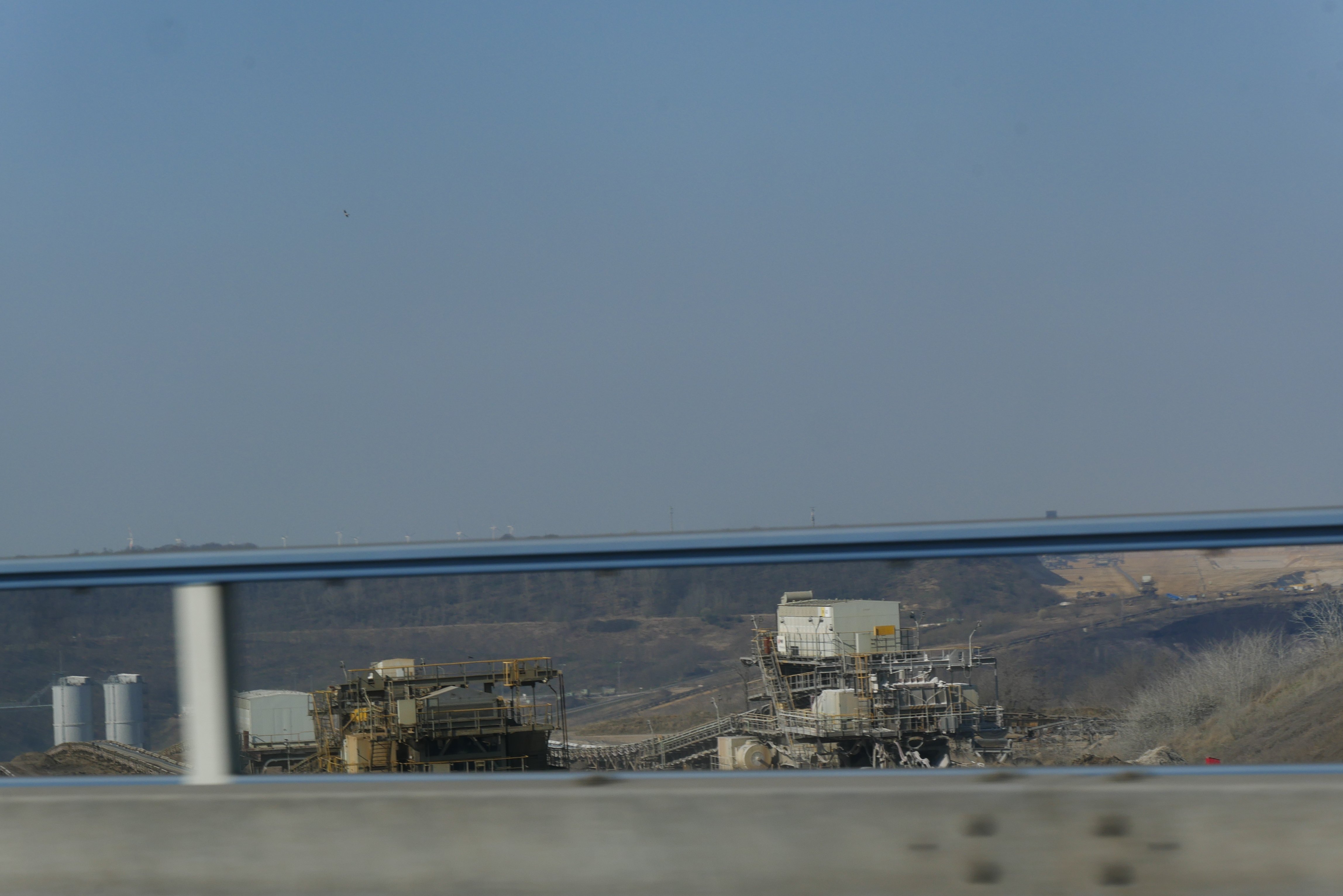 巨大重機に畏怖する。ガルツヴァイラーのオープンキャスト鉱山