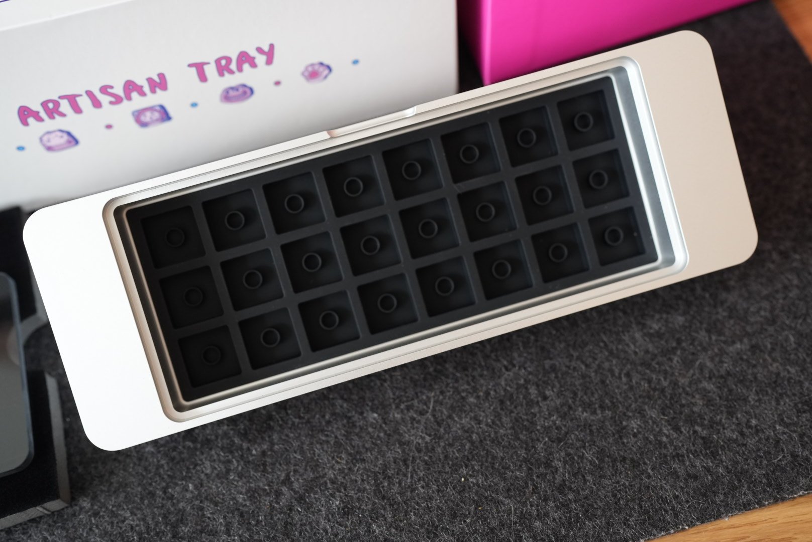 artisanキーキャップ.トレイまとめ売り artisanキーキャップ.トレイまとめ売り （PBTfans Keycap Trays
