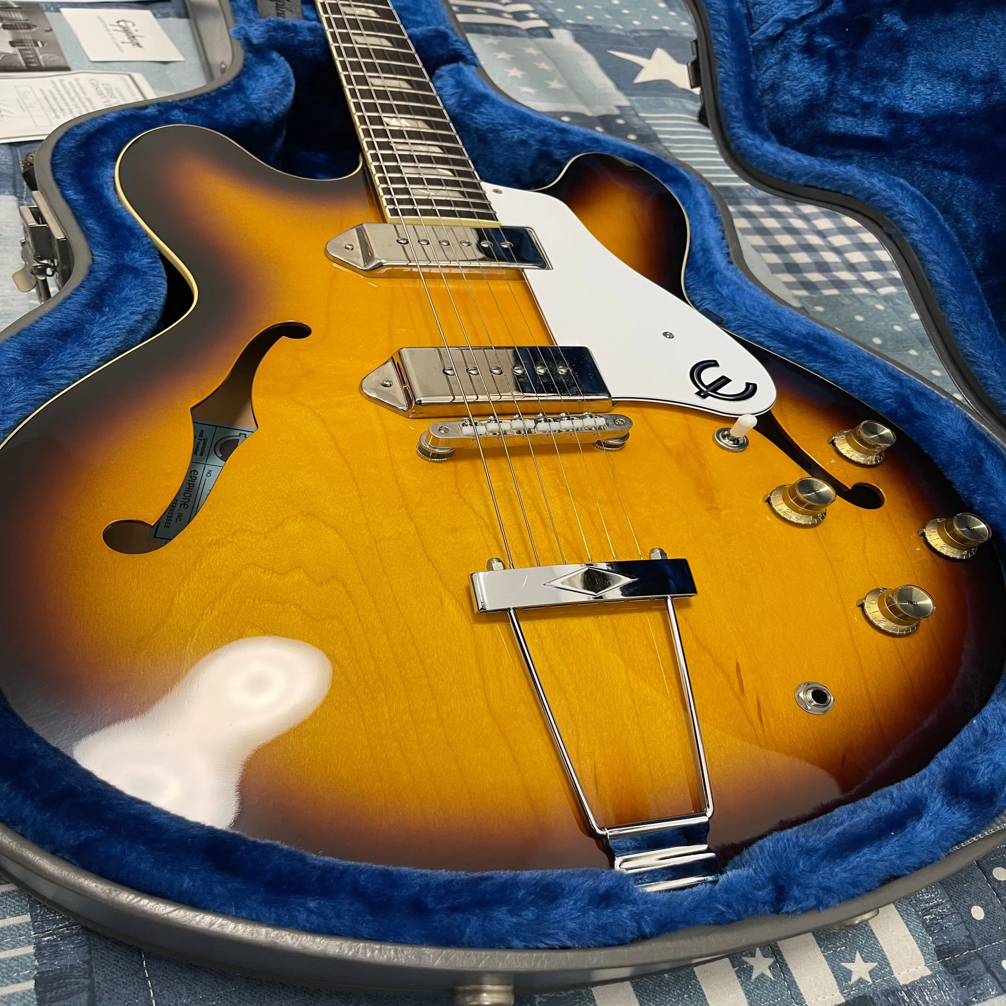 1.Epiphone Japan limited elitist Casino 2015年製｜Atrai Lennon