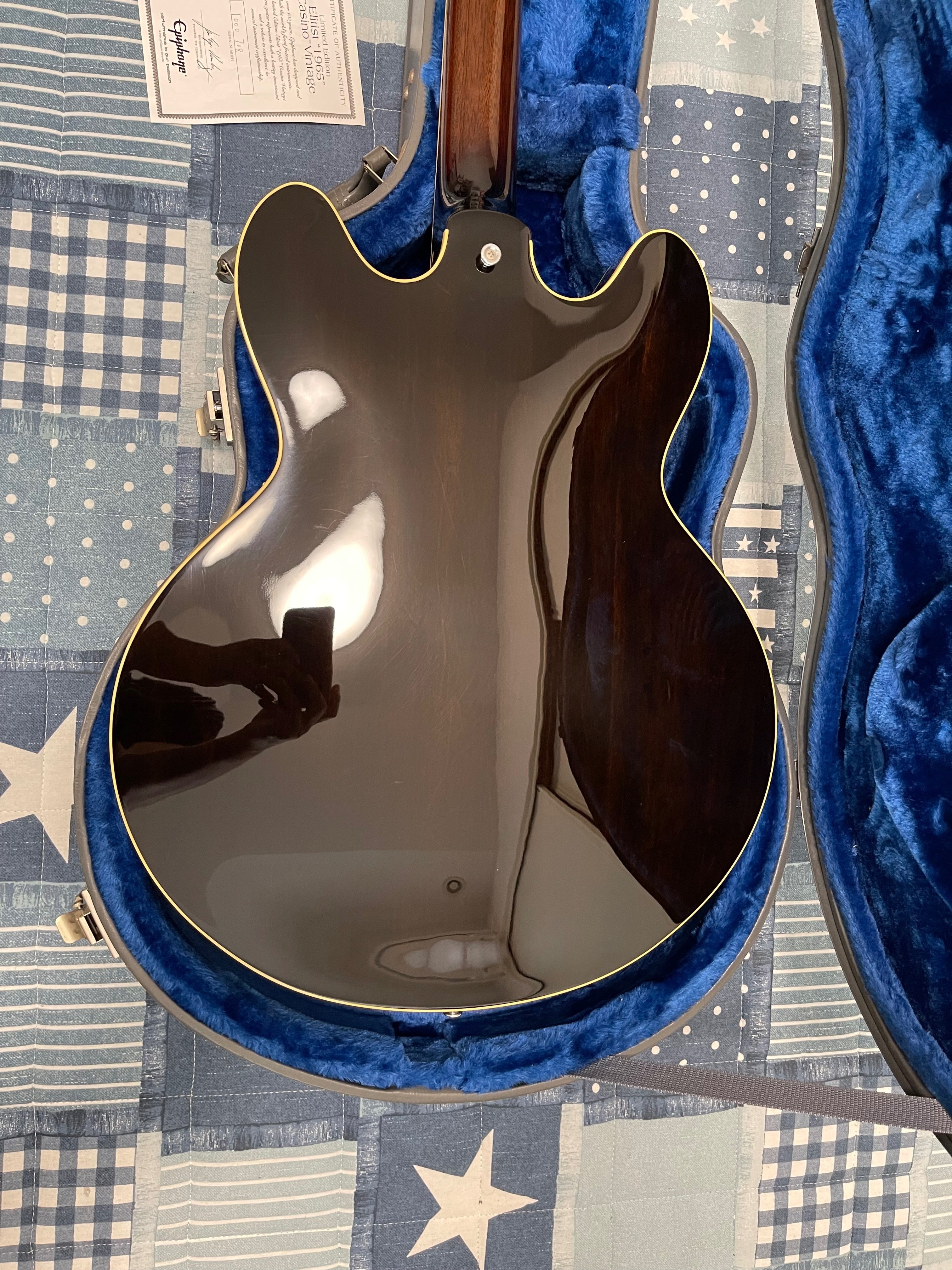 1.Epiphone Japan limited elitist Casino 2015年製｜Atrai Lennon