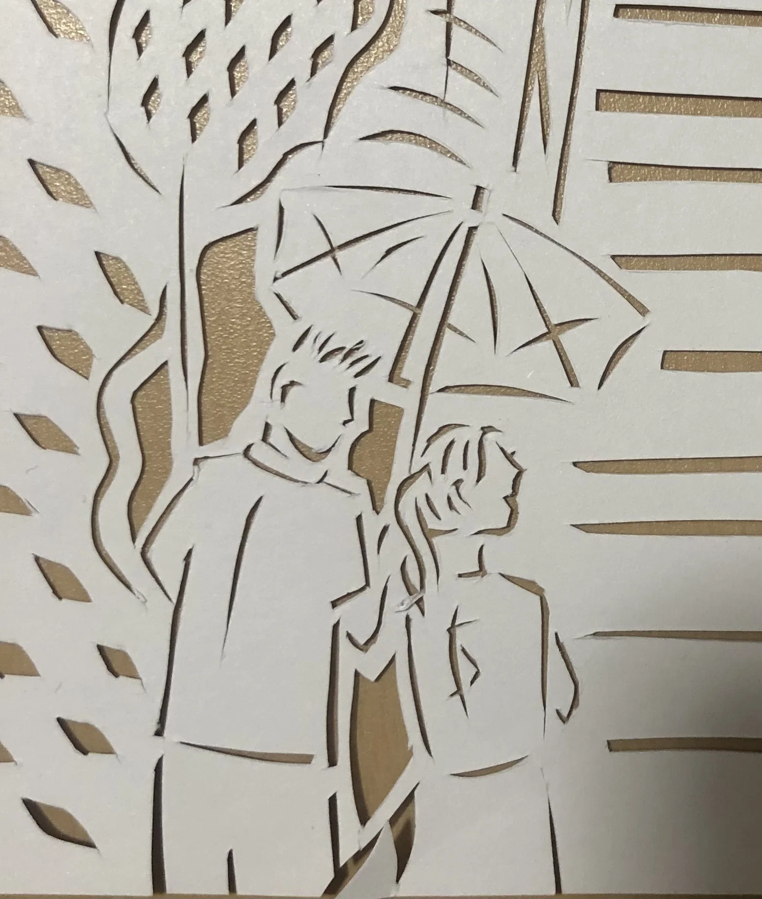 雨の大浦天主堂／長崎切り絵日記①｜林檎の箱庭｜星野リゾート