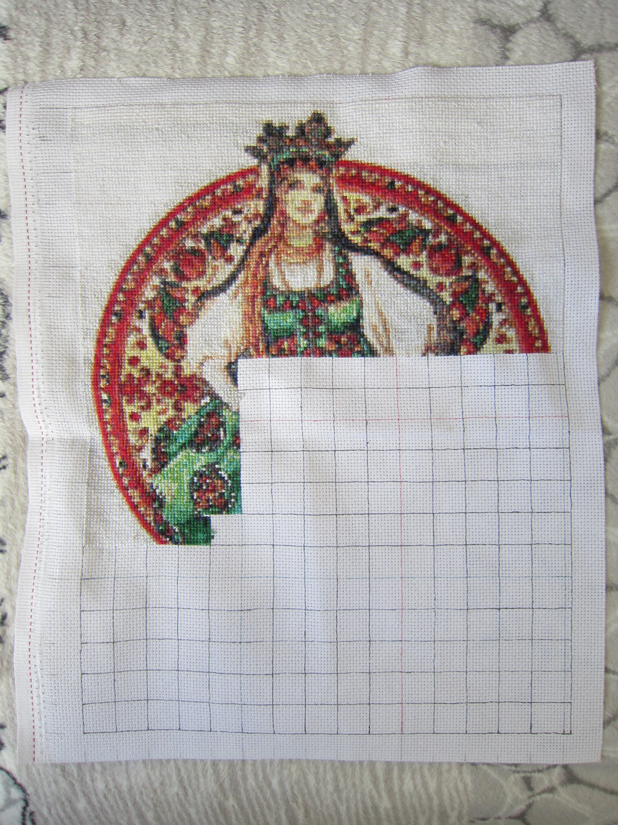マイザーパース　赤黒緑　編み込み刺繍　1800年代中～後半頃　フランス マイザーパース 赤と緑の刺繍編み 1900年頃 フランス - メルカリ