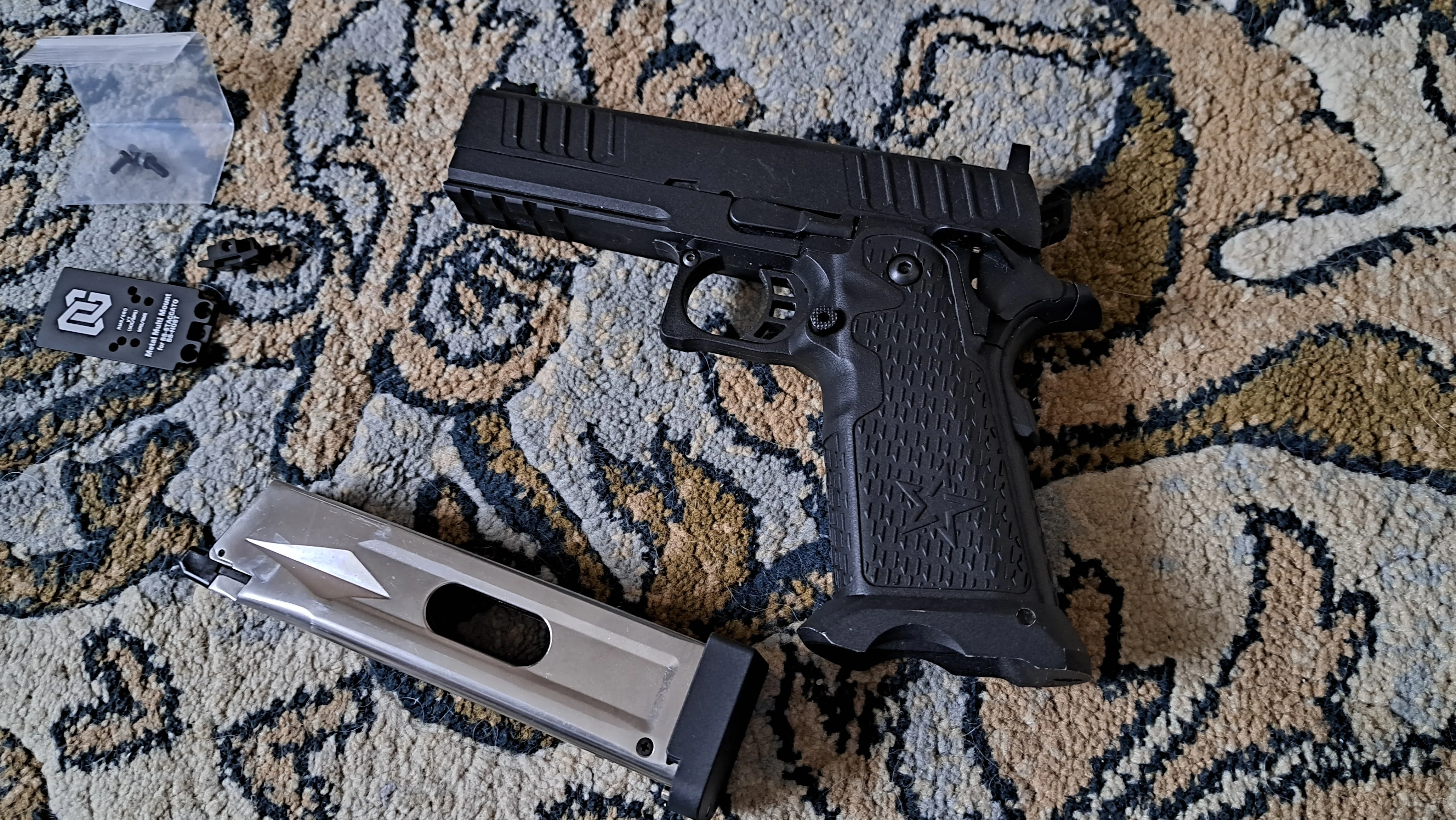 アイアンサイト付メタルマルチマウント Baton airsoft CO2GBB BS
