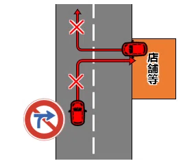 (312) 車両横断禁止と (311) 指定方向外進行禁止の違い｜道路標識マニア