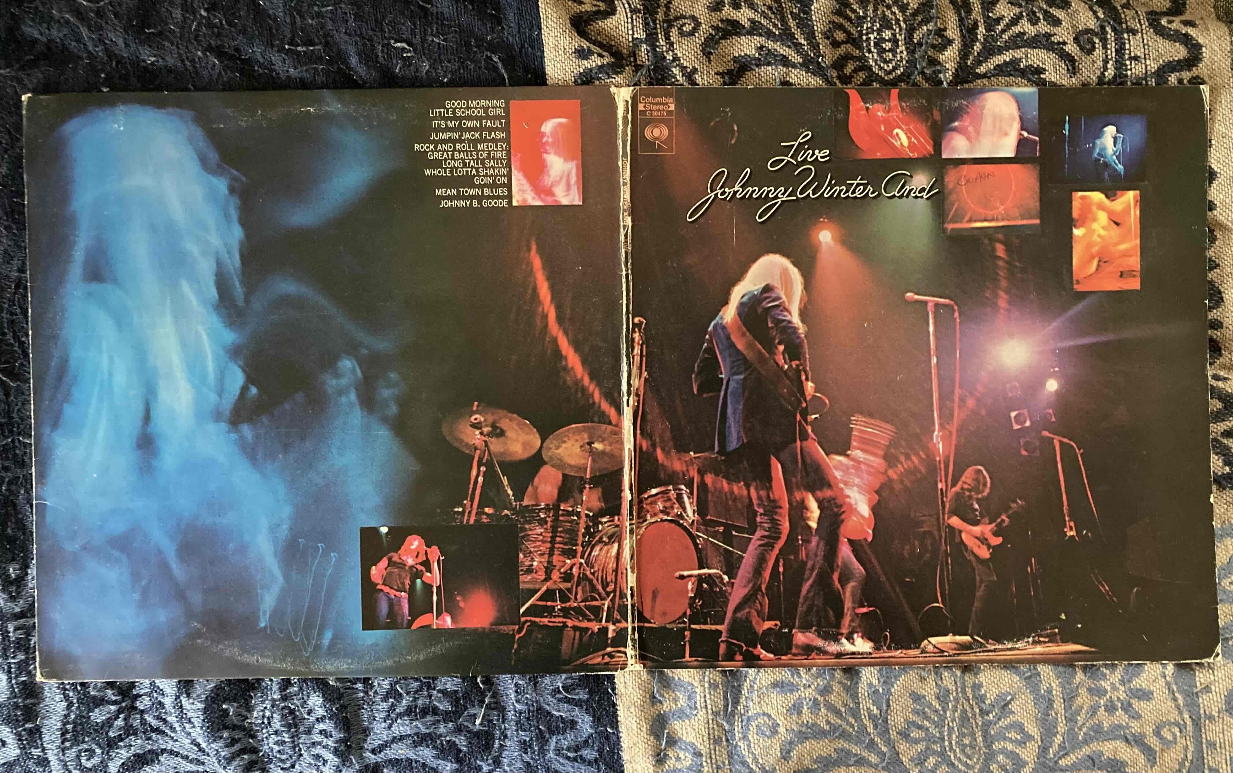 Johnny Winter [ Live Johnny Winter and] Columbia C-30475