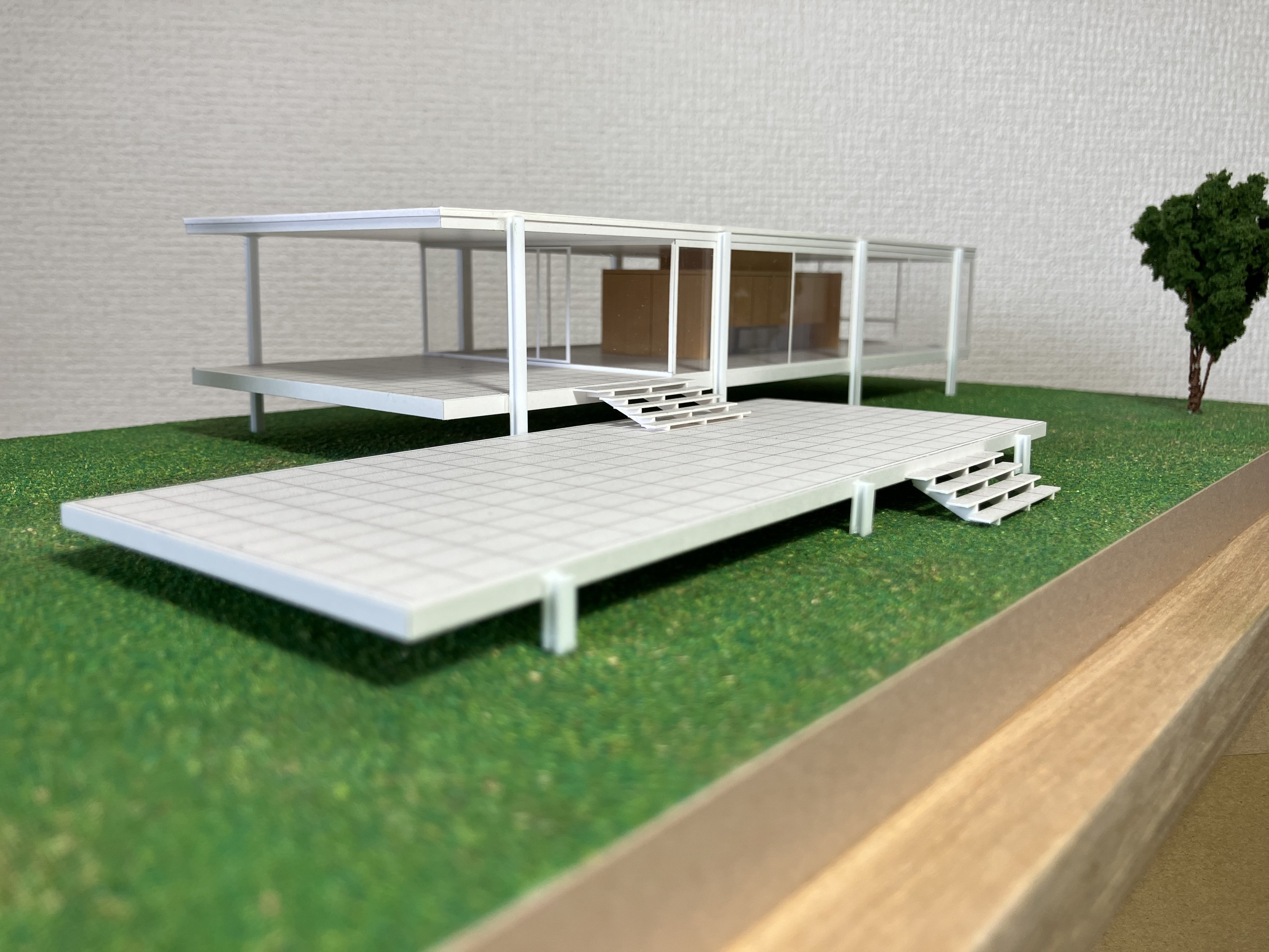 ファンズワース邸 模型｜きくいち