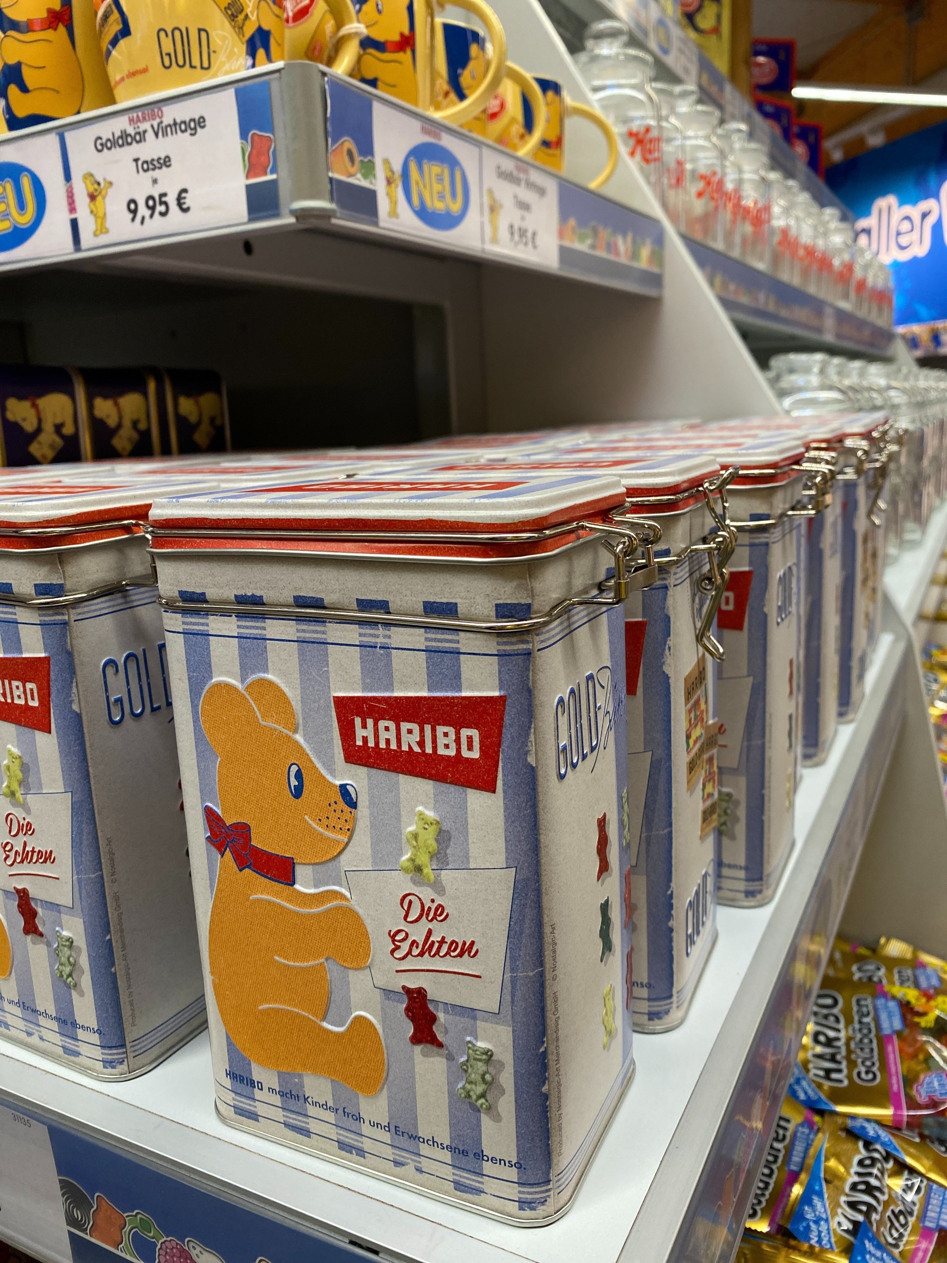 ゴールドベアに会いに。ハリボー工場直営店（HARIBO Fabrikverkauf