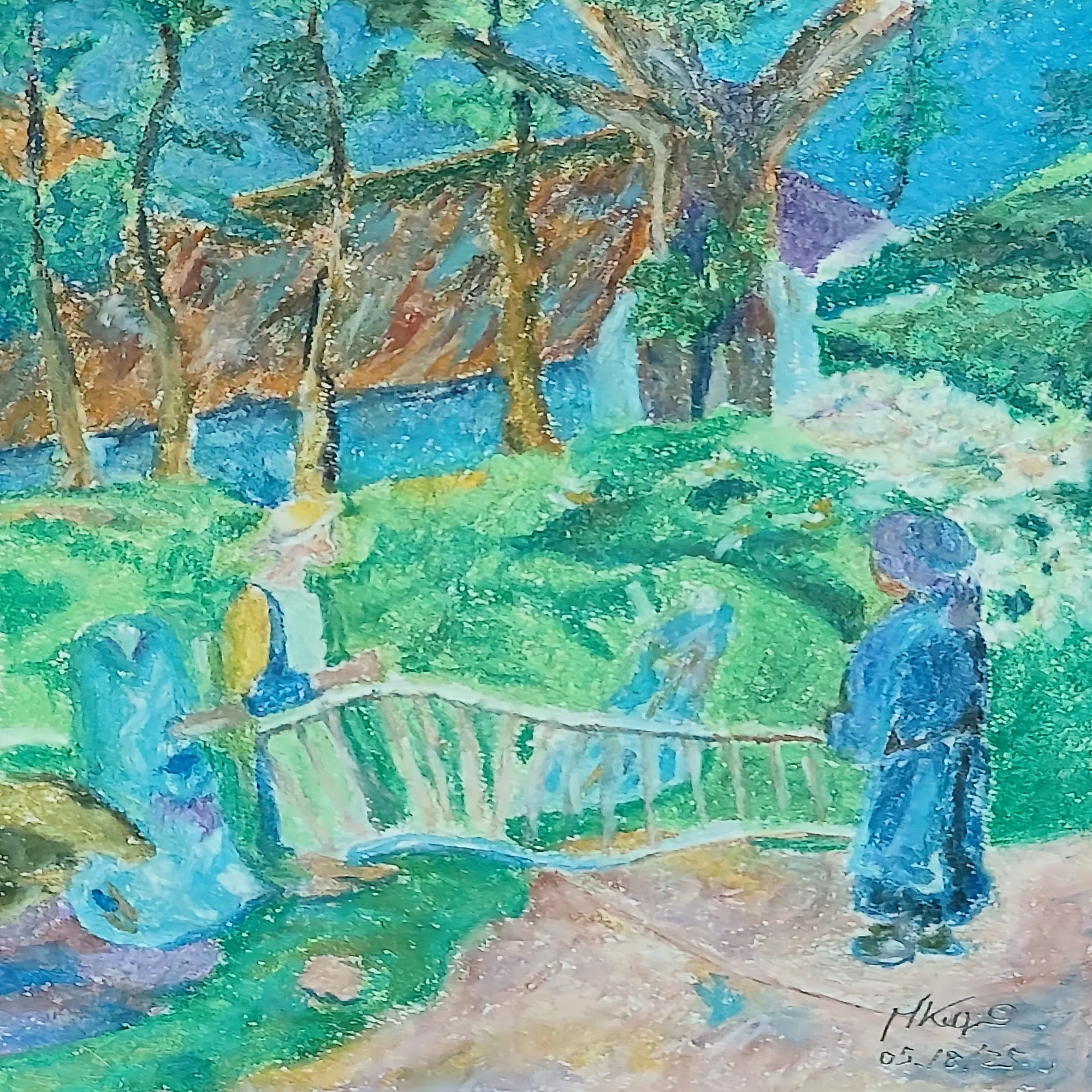 絵画ミニミニミステリー 第112回「ポール・セリュジエ『花畑の