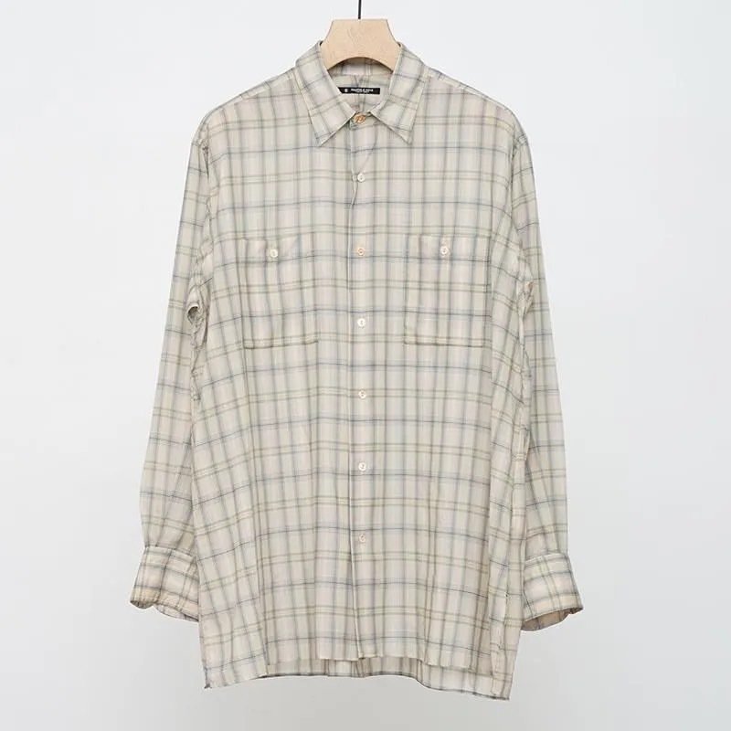 MAATEE&SONS H WOOL オープンカラーシャツ musterwerk MAATEE&SONS Ex. 