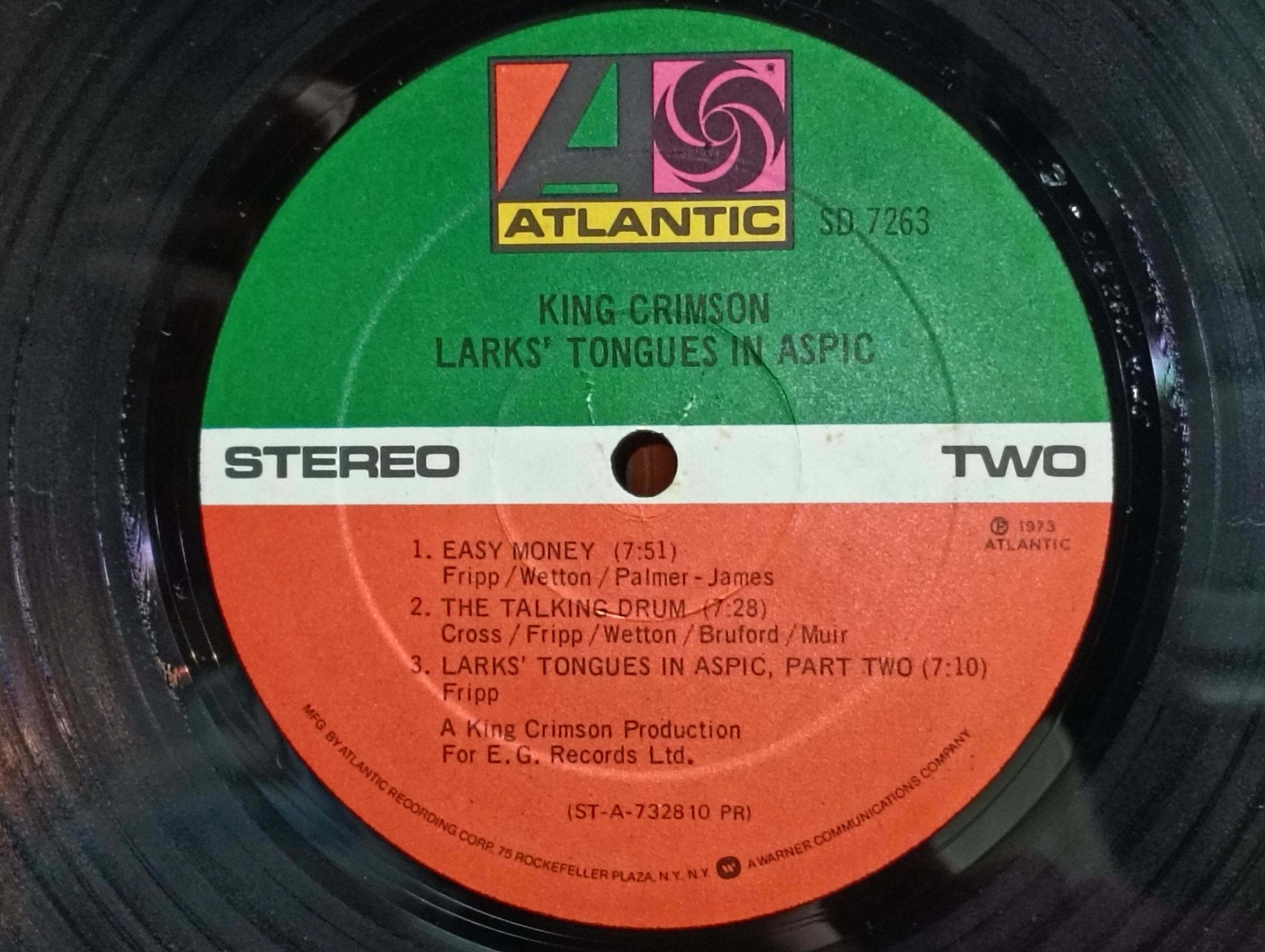 アナログLP○日本盤？】キングクリムゾン最初期＆一期ラストメンバー