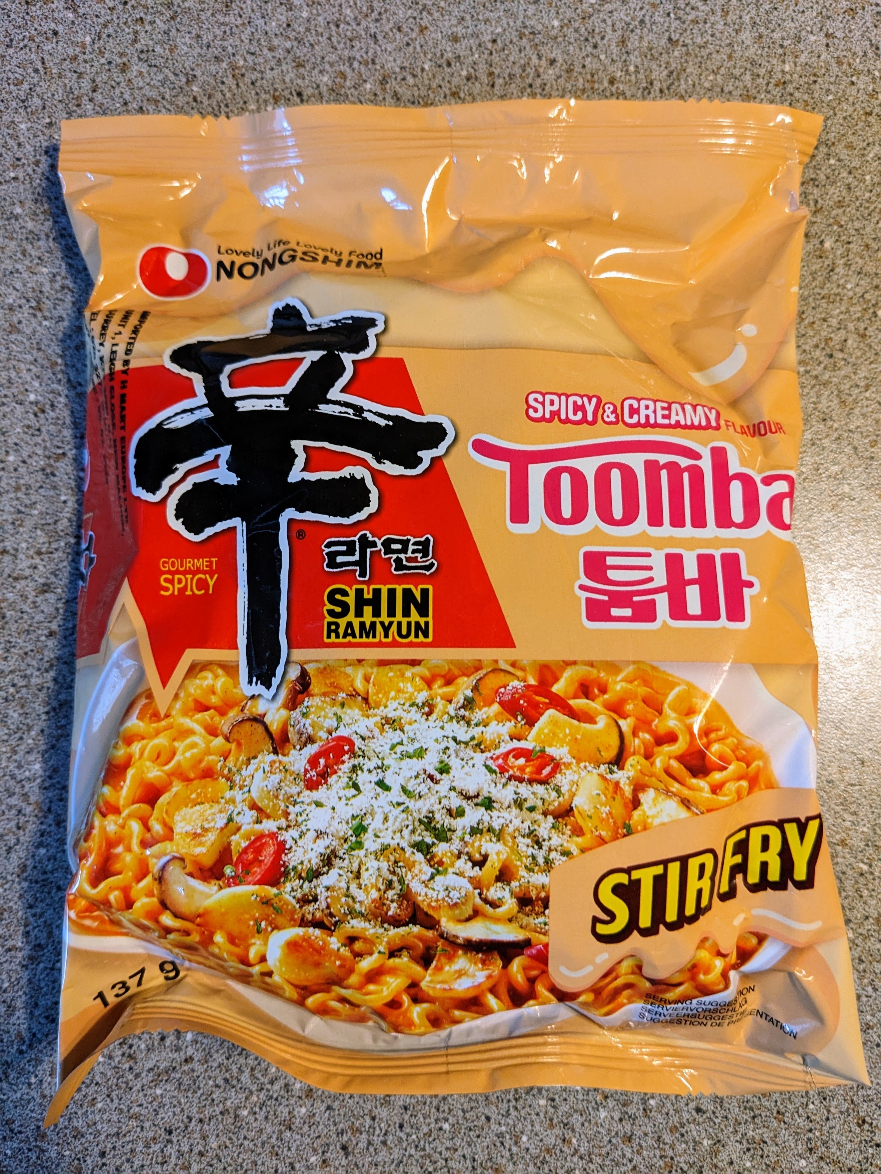 辛ラーメン トゥーンバ 焼きそば 袋麺 20袋Toomba 辛ラーメン トゥーンバ」韓国で大流行！ピリ辛クリーム系のコク