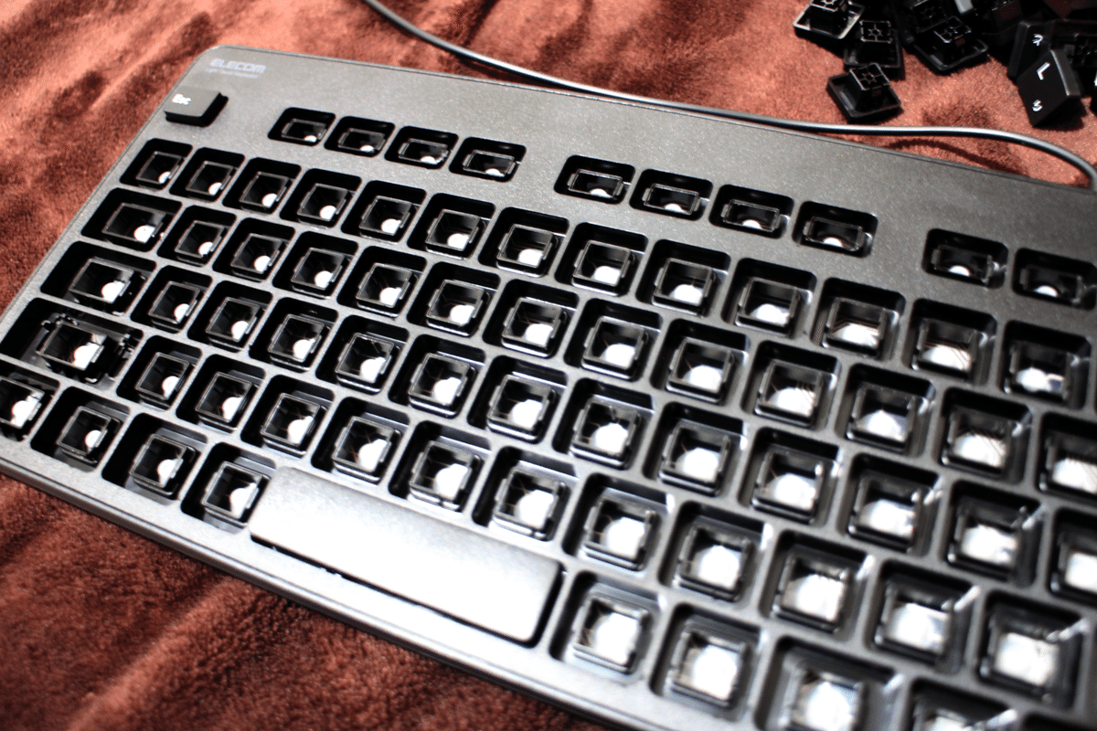 1000円キーボードで作る簡易レバーレスの紹介｜あかばね