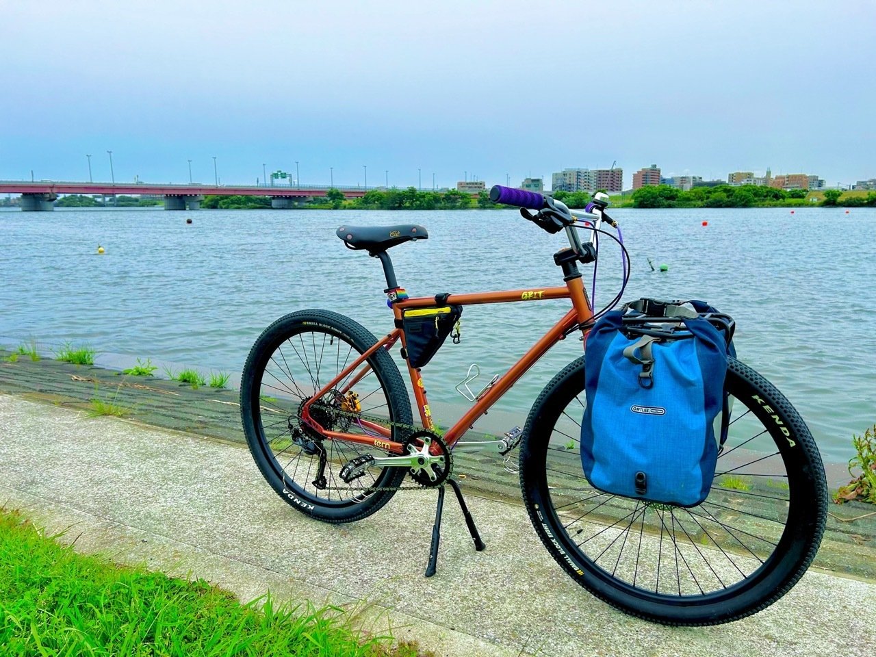 オルトリーブ バックローラー QL2.1（ペア） オレンジ ORTLIEB