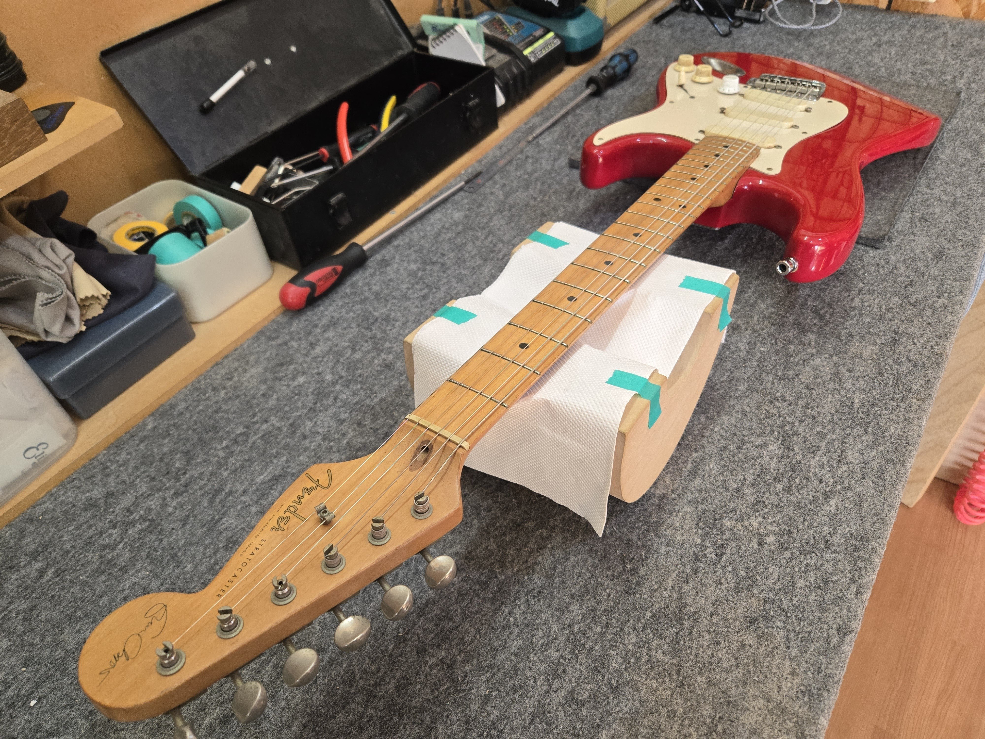 Fender Stratcasterリペア｜maryguitars