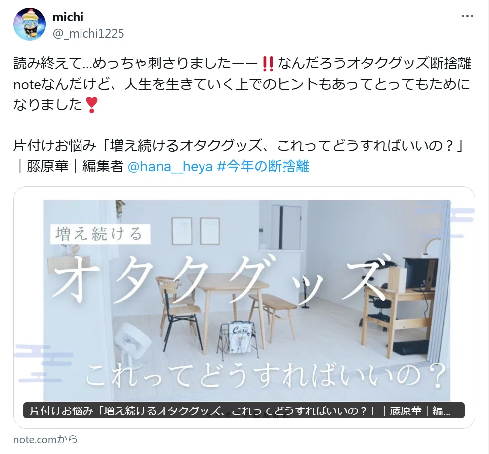 片付けお悩み「増え続けるオタクグッズ、これってどうすればいいの