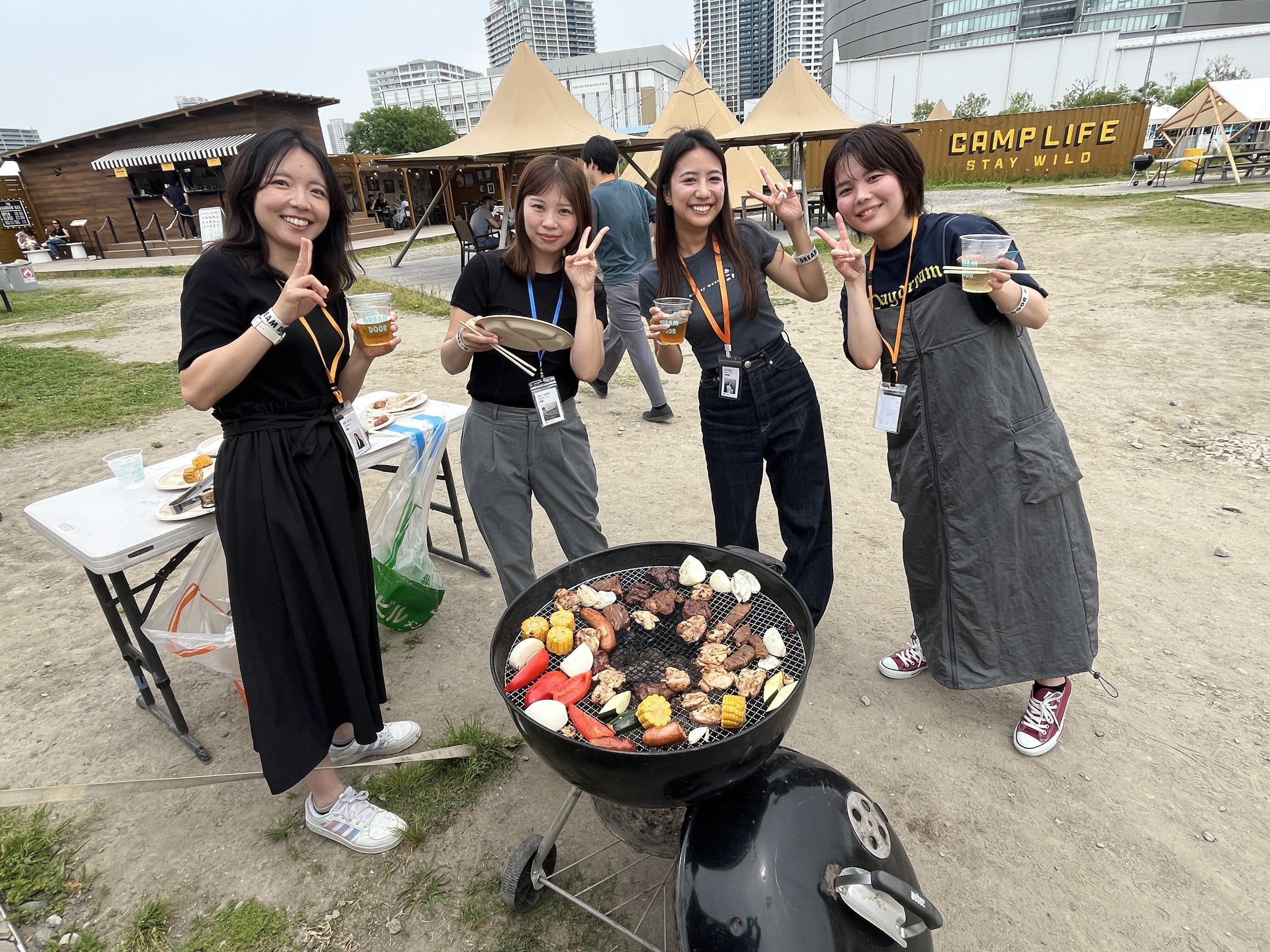 2025年5月社内イベント】BBQin豊洲🔥｜ポケットサイン株式会社