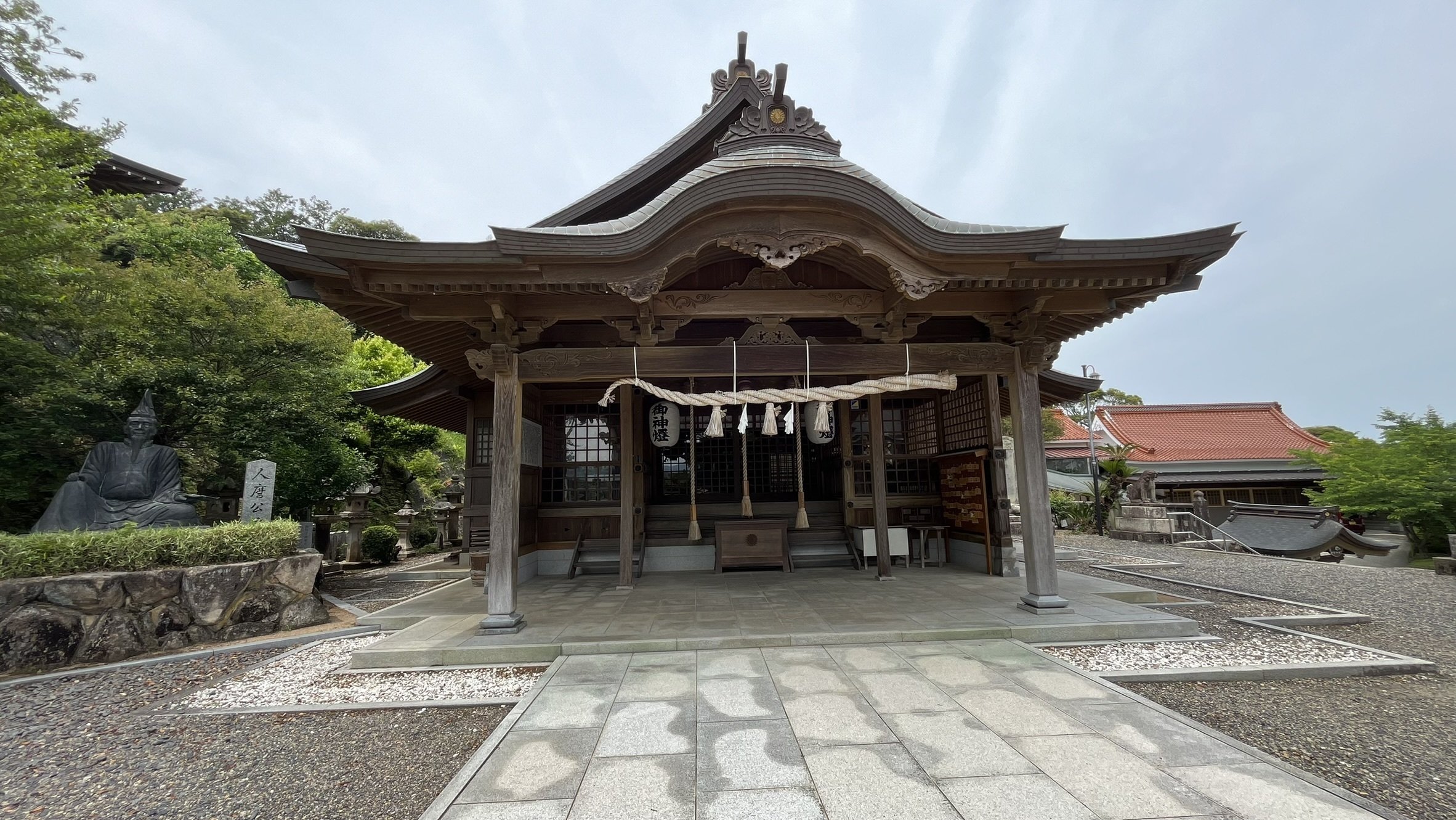 名所に挟まれぶっ飛ばされる市ー島根・益田を愛犬と散策@『高津柿本