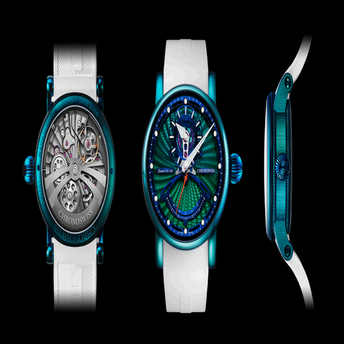 スネーク 蛇のように妖しく美しいクロノスイスの限定モデル「レセック マニュ