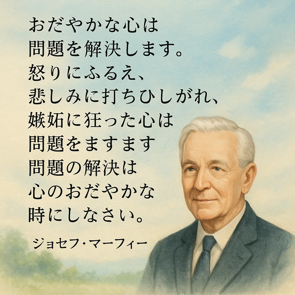 今日投稿した『ジョセフ・マーフィーの「名言・格言」』の意味とその